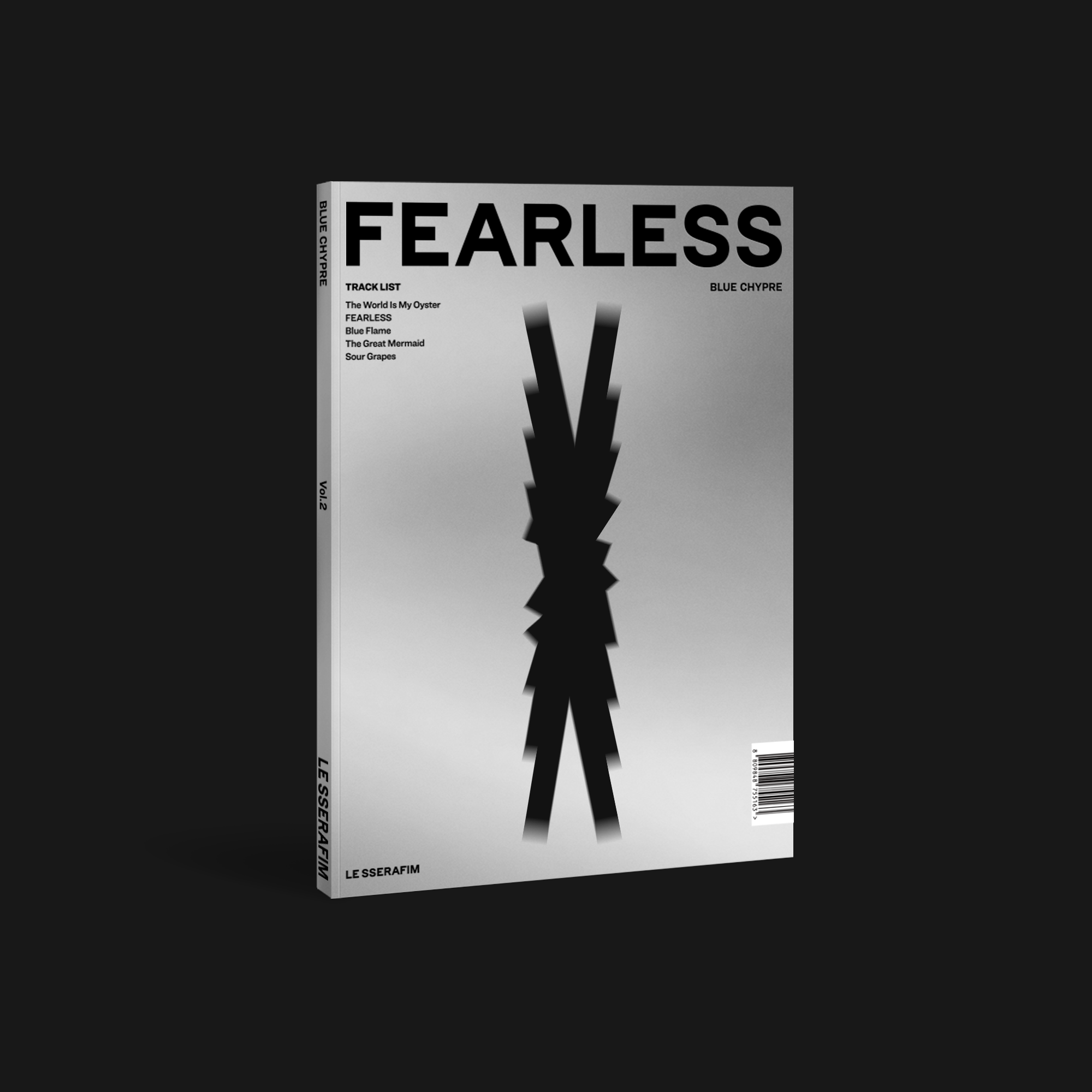 LE SSERAFIM - FEARLESS (Blue Chypre Version): CD Box Set - Recordstore