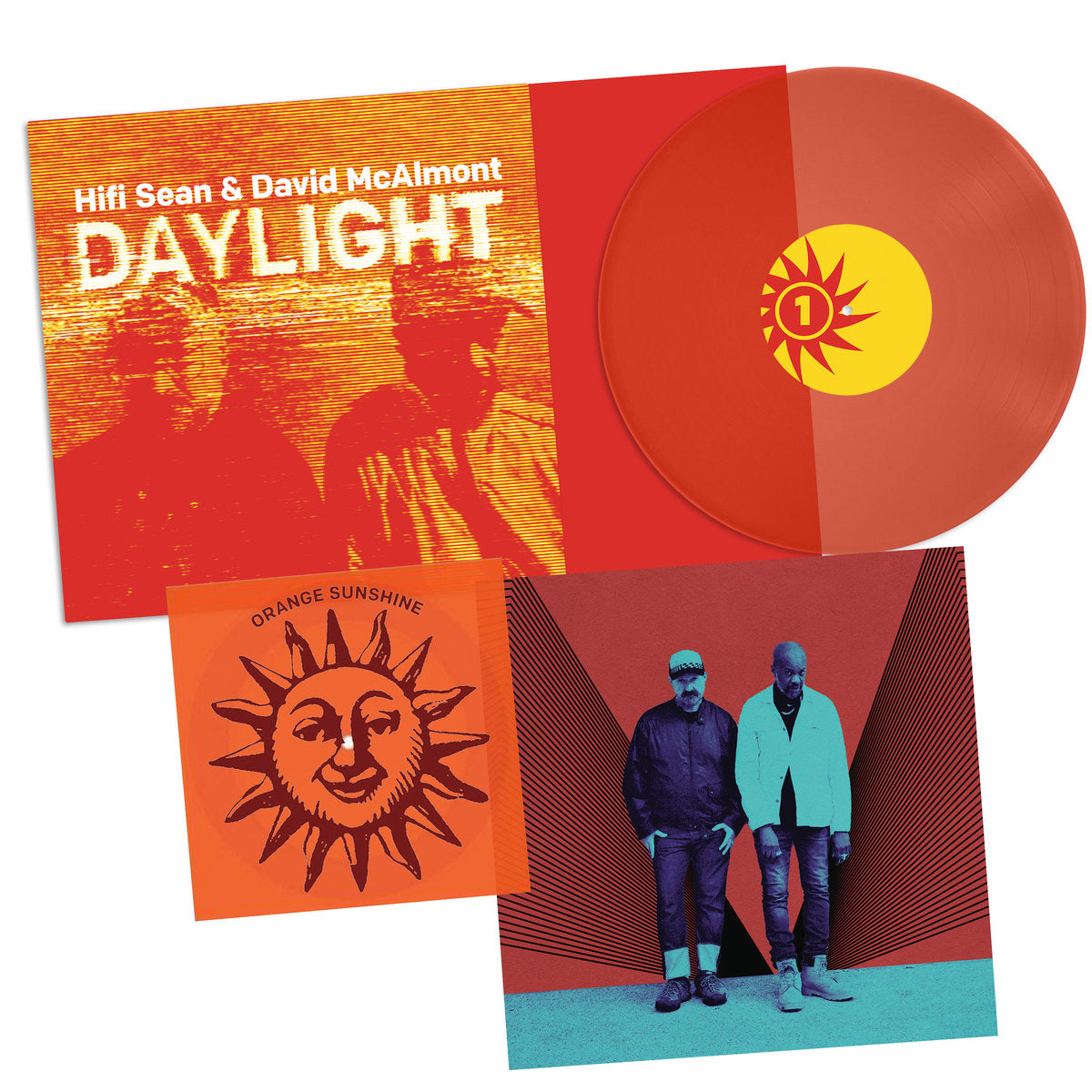 HiFi Sean, David McAlmont - Daylight: Limited Deluxe Orange Vinyl LP, Bonus 7" Flexi Disc + Signed Print