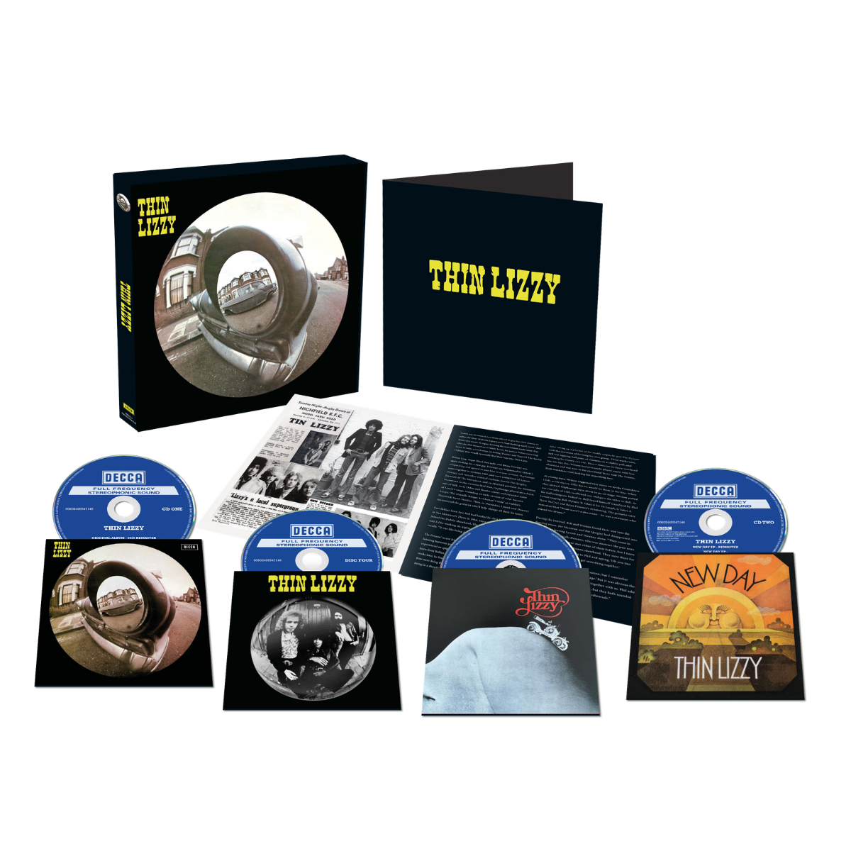 Thin Lizzy - Thin Lizzy: Thin Lizzy: 3CD + Blu-Ray - Recordstore