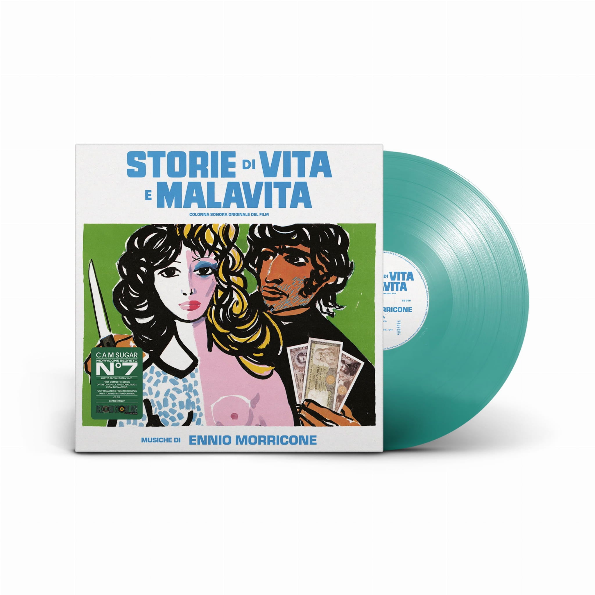 Ennio Morricone - Storie di vita e malavita: Limited Green Vinyl LP [RSD24]