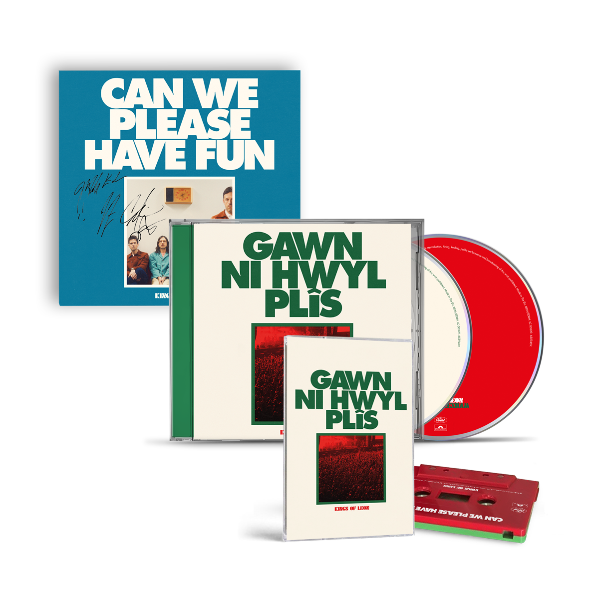 Can We Please Have Fun (Wrexham Edition): 2CD, Cassette + Signed Art Card