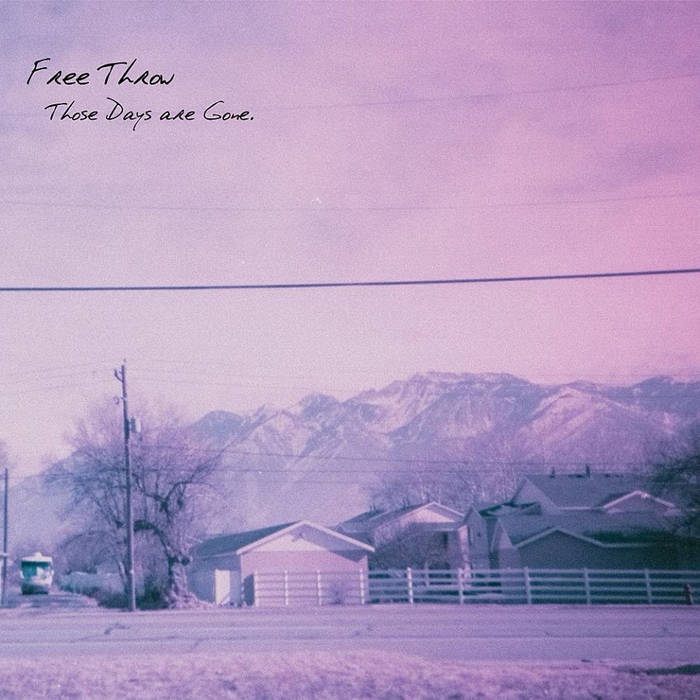 Free Throw - Those Days Are Gone: 'Black Cherry' Eco-Mix Vinyl LP