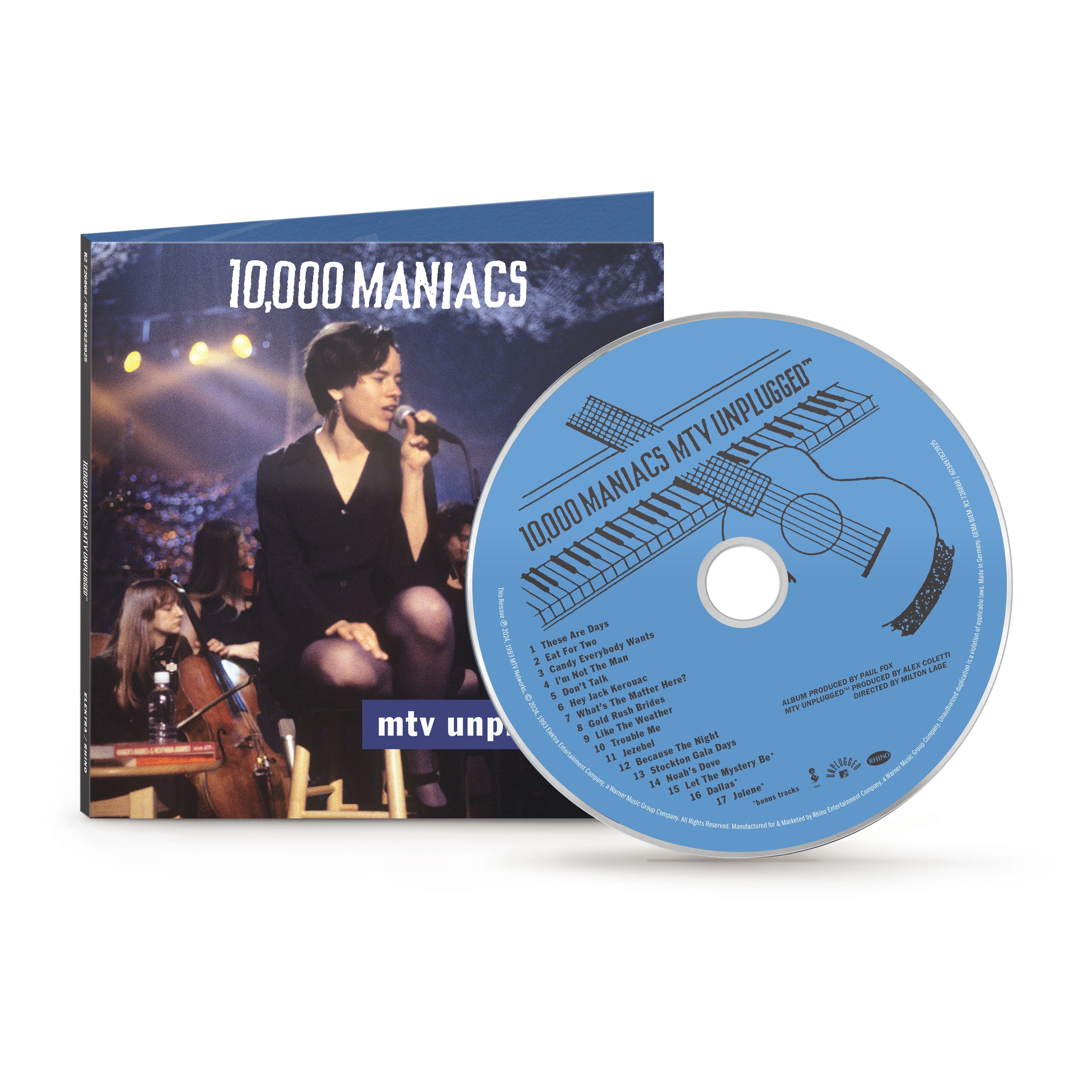10,000 Maniacs - MTV Unplugged: CD