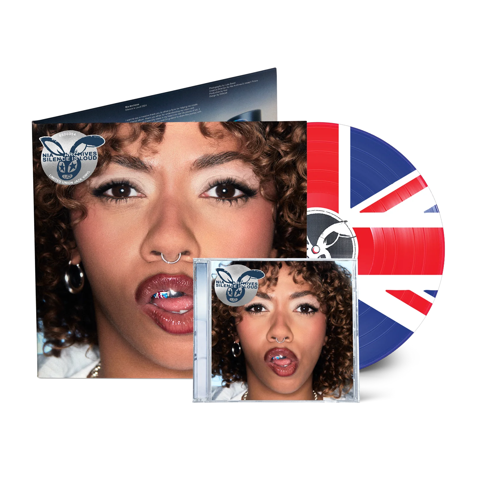 Silence Is Loud: Limited 'Union Jack' Vinyl LP (w/ Signed Insert) + CD