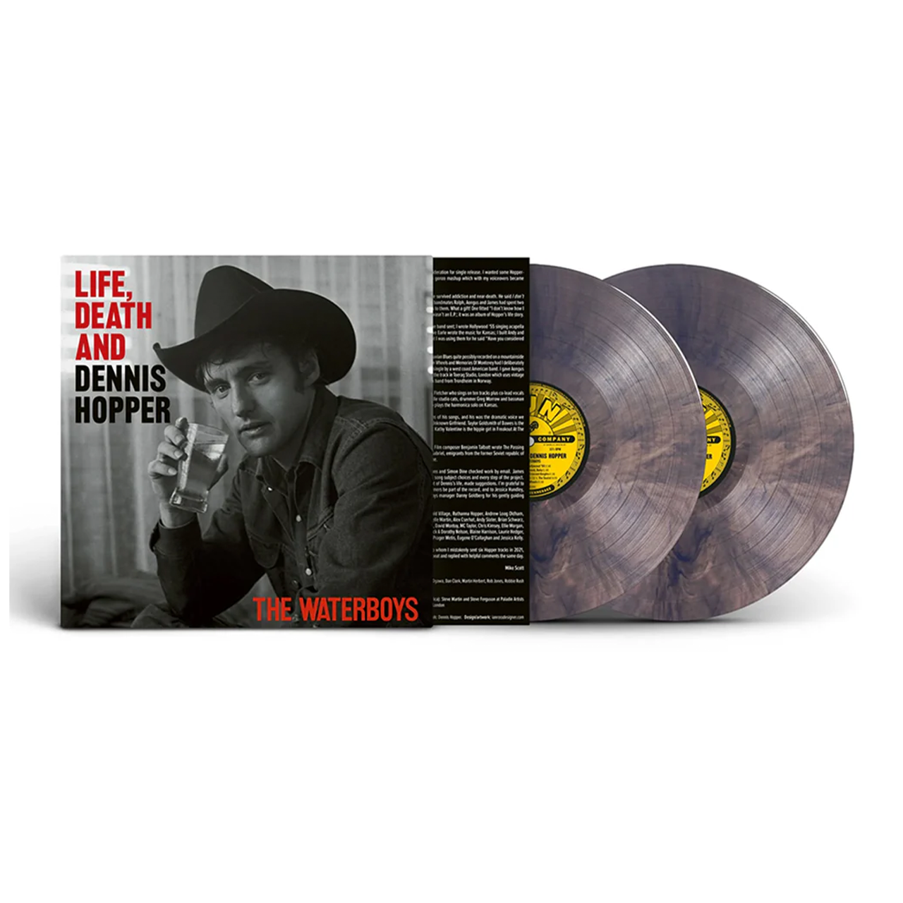 Life, Death and Dennis Hopper: Limited Psychedelic Waves Vinyl 2LP & Signed Print