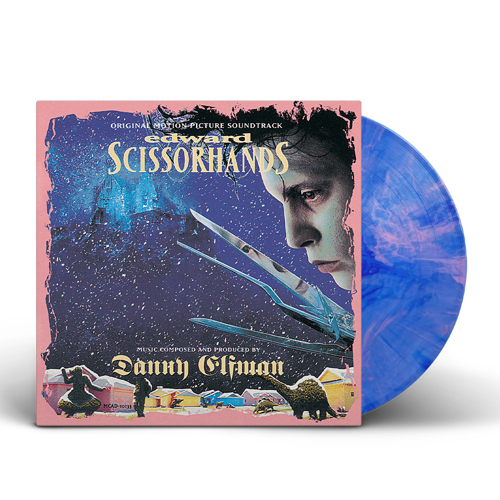 Danny Elfman - Edward Scissorhands: Exclusive Blue & Pink Candyland Swirl Vinyl LP
