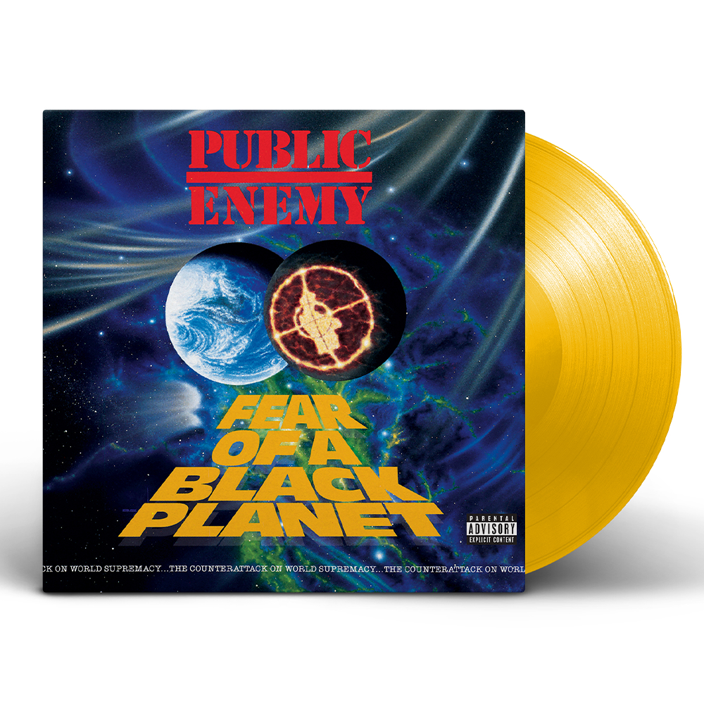PUBLIC ENEMY❗️ Public Enemy - Fear Of A Black Planet: Exclusive Yellow Vinyl LP