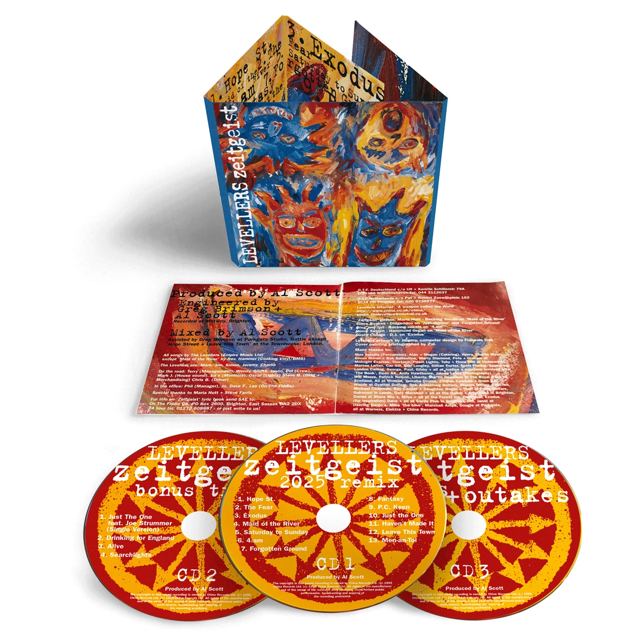 Levellers - Zeitgeist (30th Anniversary): Deluxe 3CD