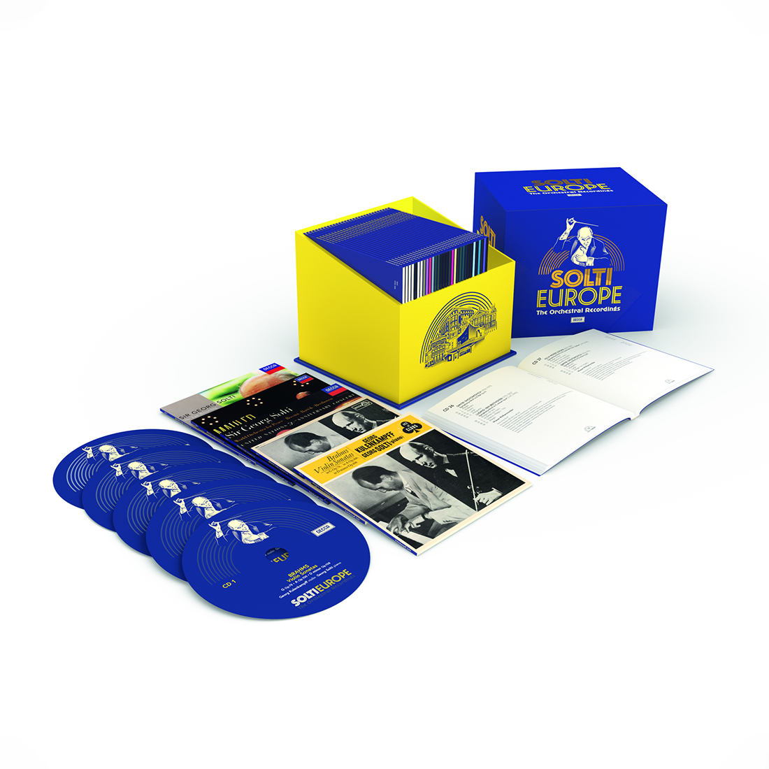 Sir Georg Solti - Solti - Europe (The Orchestral Recordings): CD Box Set
