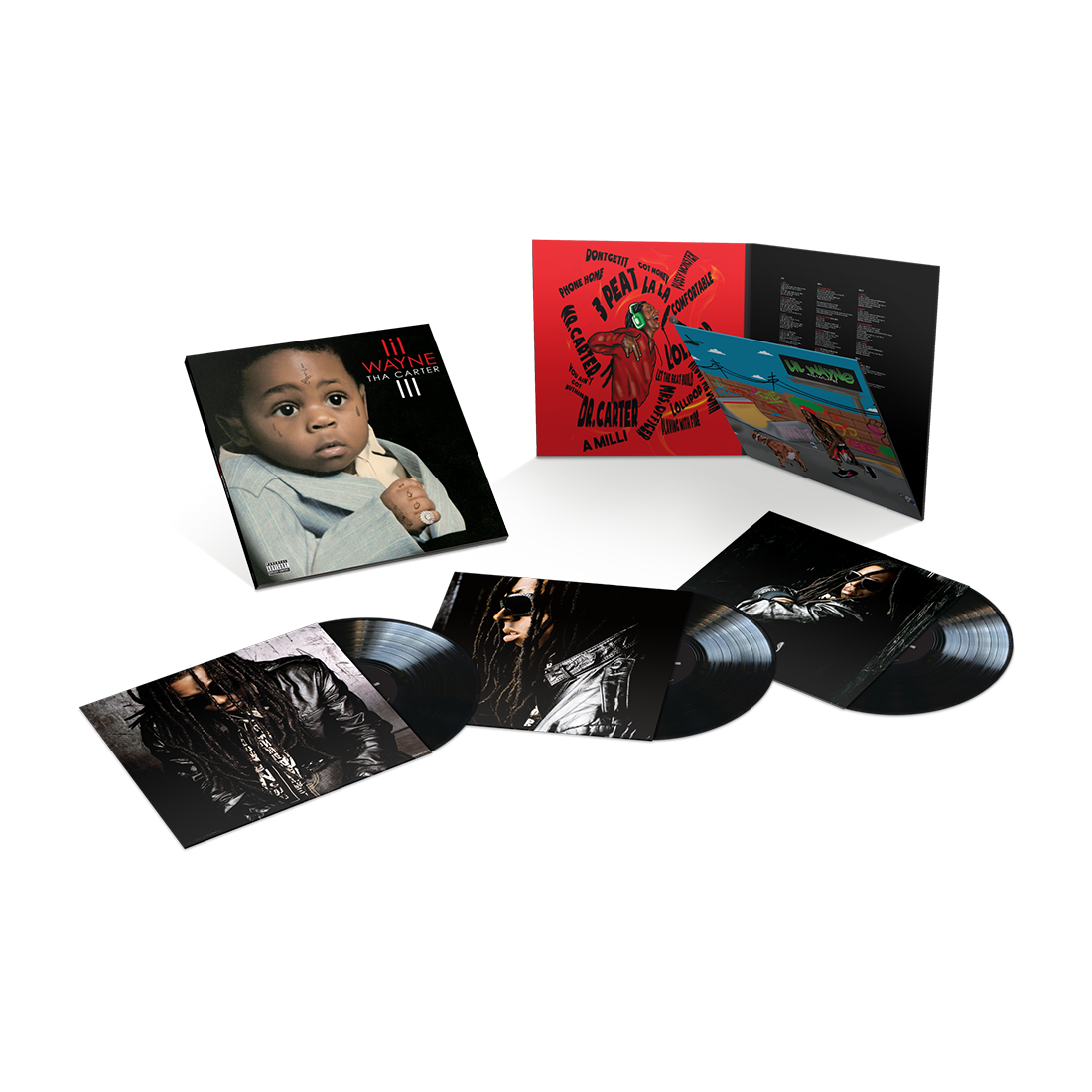 LIL WAYNE LP 3タイトルセット 新品未開封 HipHop Lil Wayne - Tha Carter III: 3LP - Recordstore