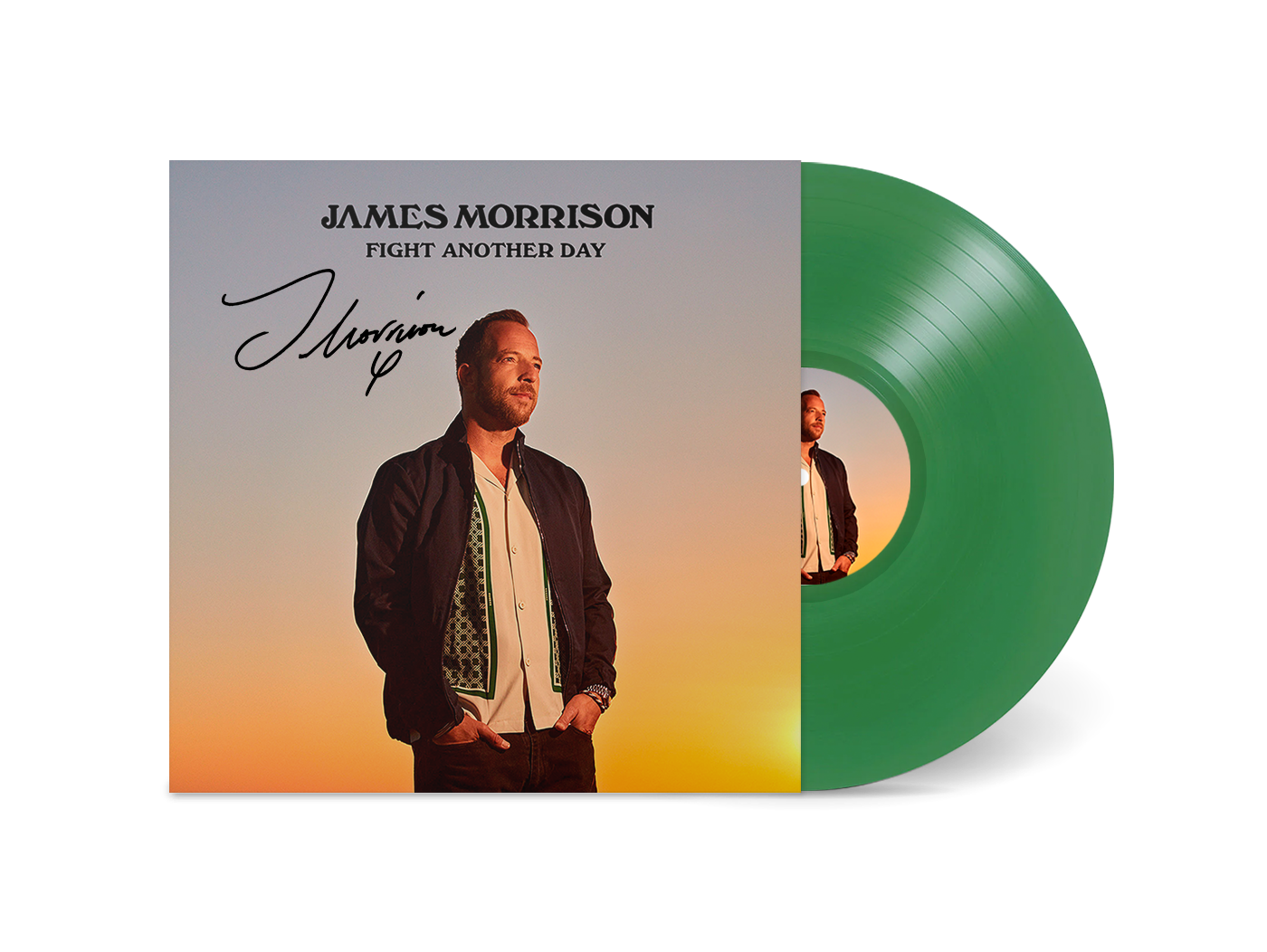 James Morrison - Fight Another Day: Signed Green Vinyl LP