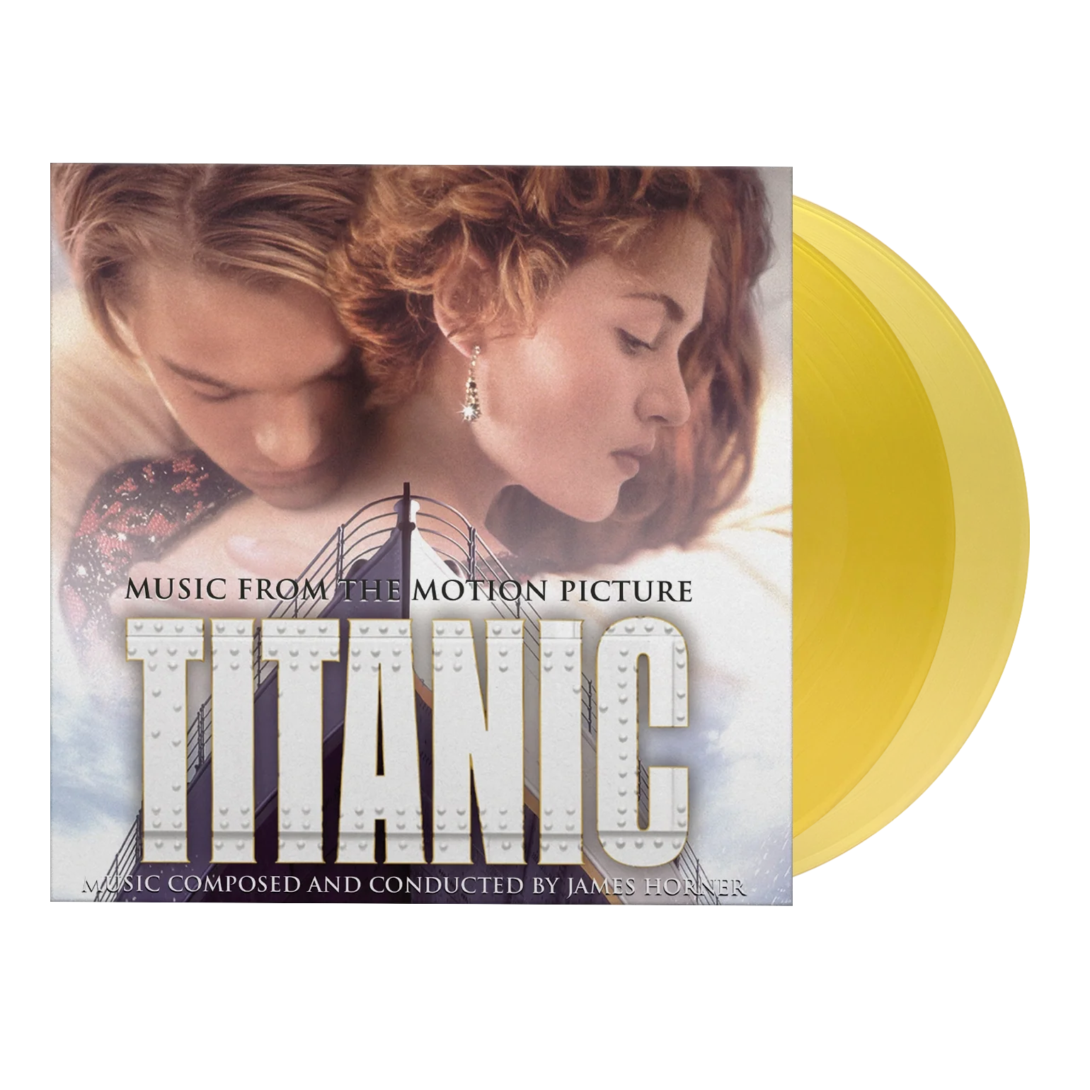 James Horner - Titanic (Original Soundtrack): Gatefold Yellow Vinyl 2LP