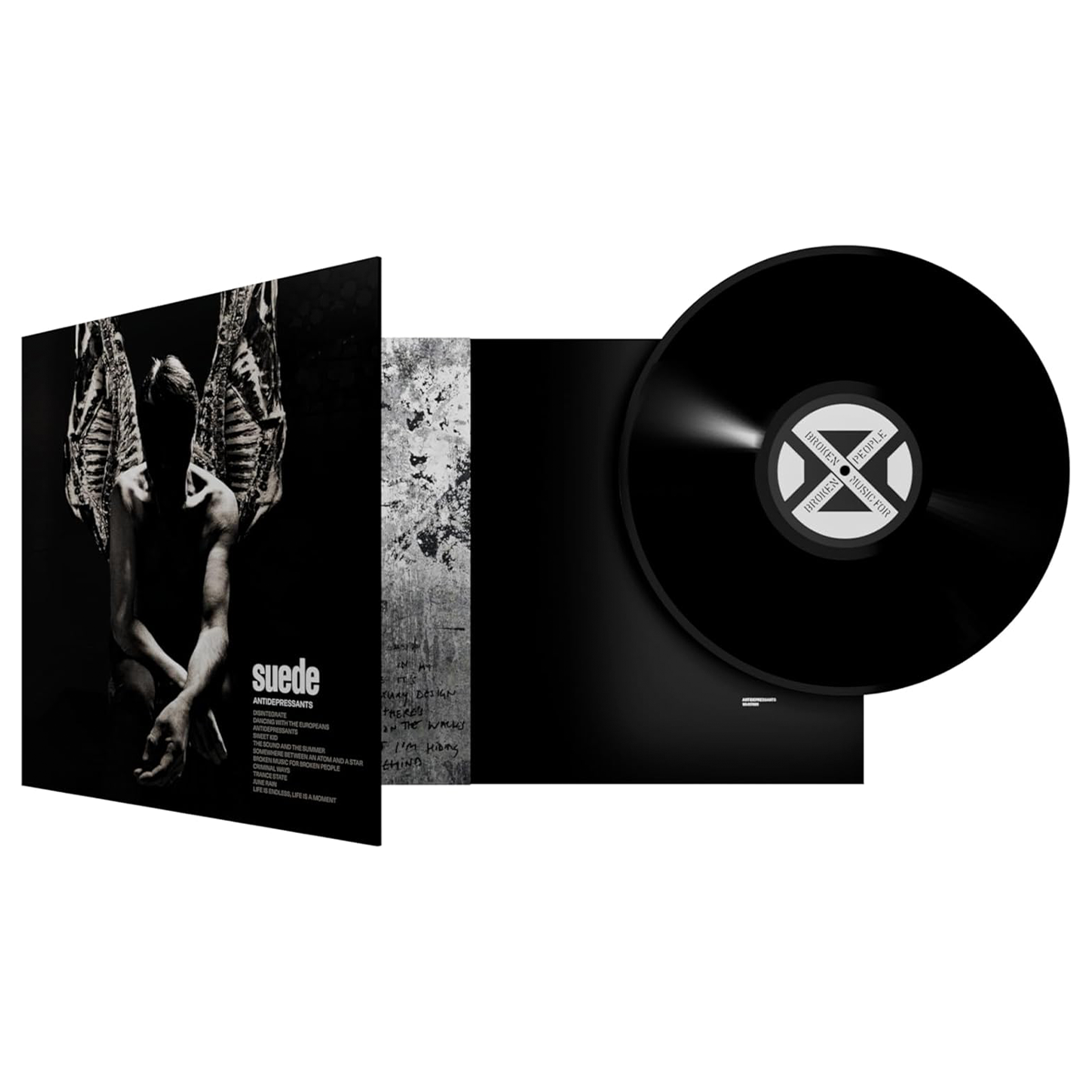 Suede - Antidepressants: Gatefold Black Vinyl LP - Recordstore