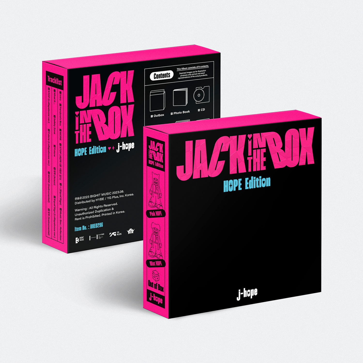 BTS j-hope JACK IN THE BOX 2点セット j-hope (BTS) - Jack In The Box (HOPE Edition): CD Box Set