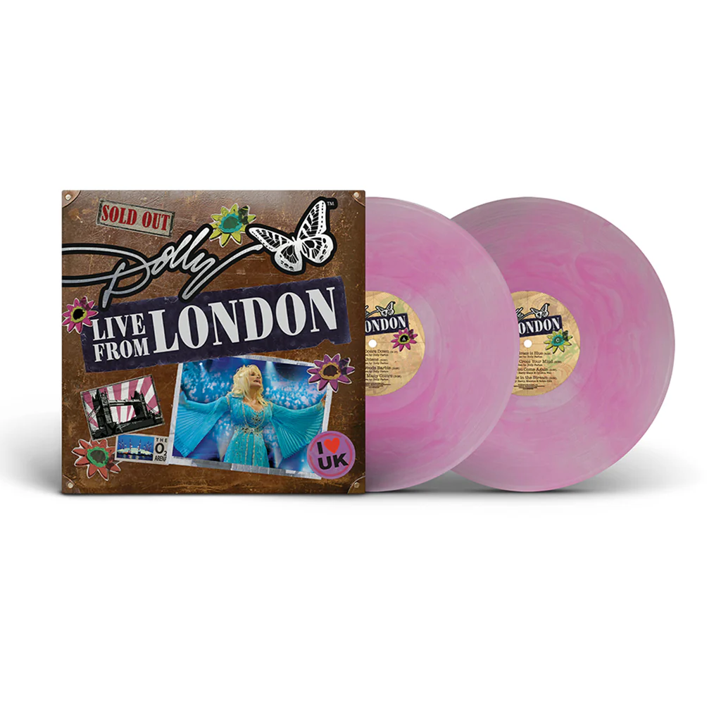 Dolly Parton - Dolly - Live From London: Cotton Candy Vinyl 2LP