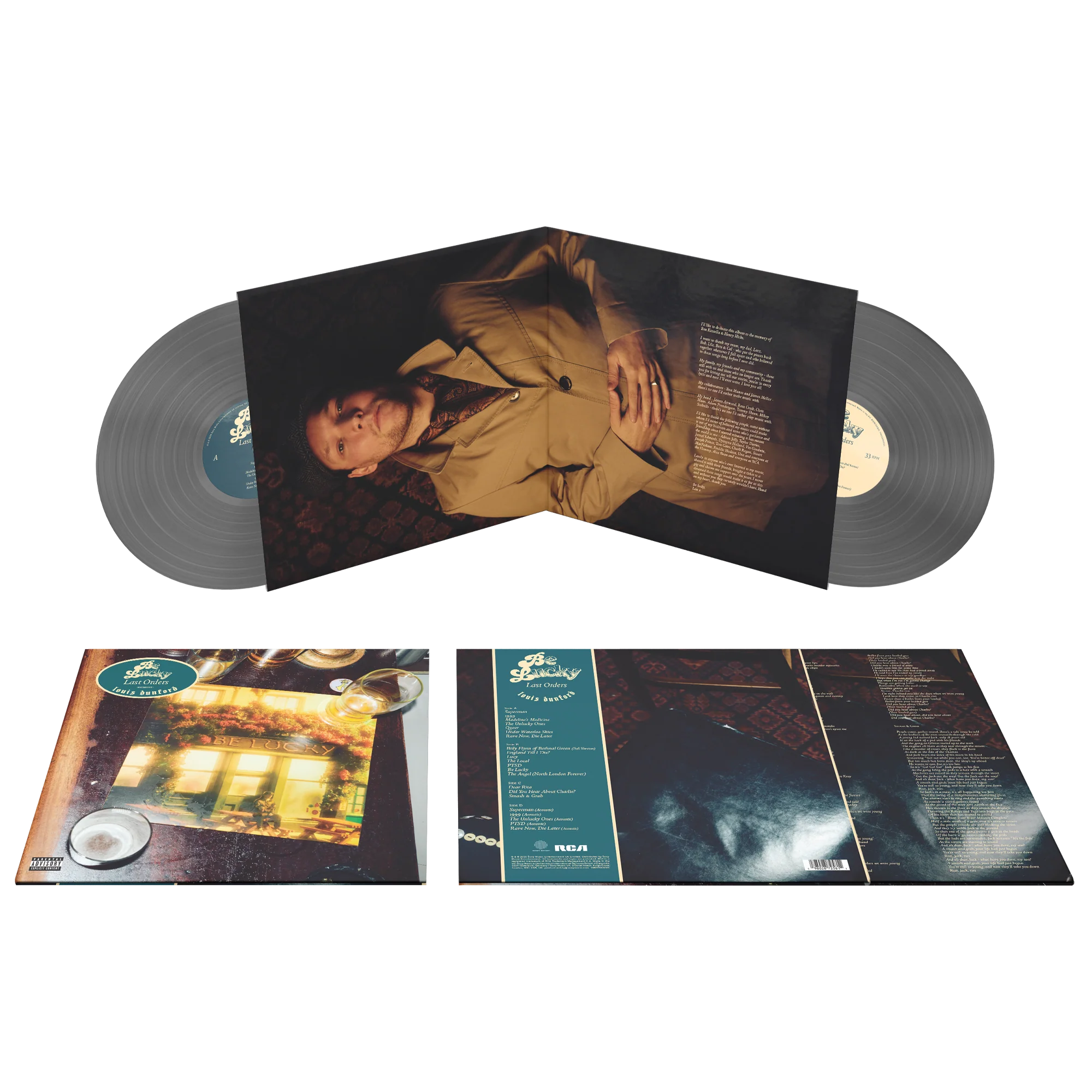 Louis Dunford - Be Lucky: Last Orders (Deluxe): Silver Vinyl 2LP