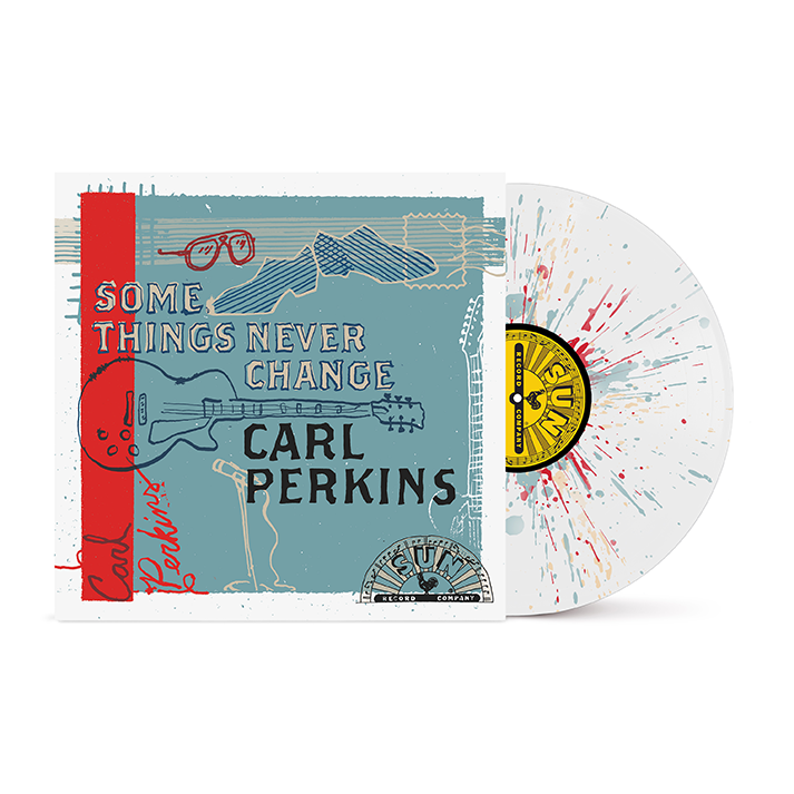 Carl Perkins - Some Things Never Change: Blue Suede Splatter Translucent Vinyl LP
