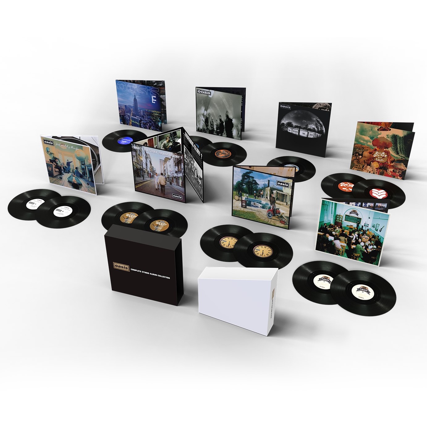 Oasis - Complete Studio Album Collection: 8LP Vinyl Box Set