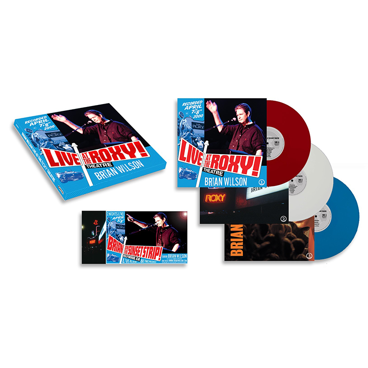 Brian Wilson - Live At The Roxy Theatre: Red, White & Blue 3LP Box Set