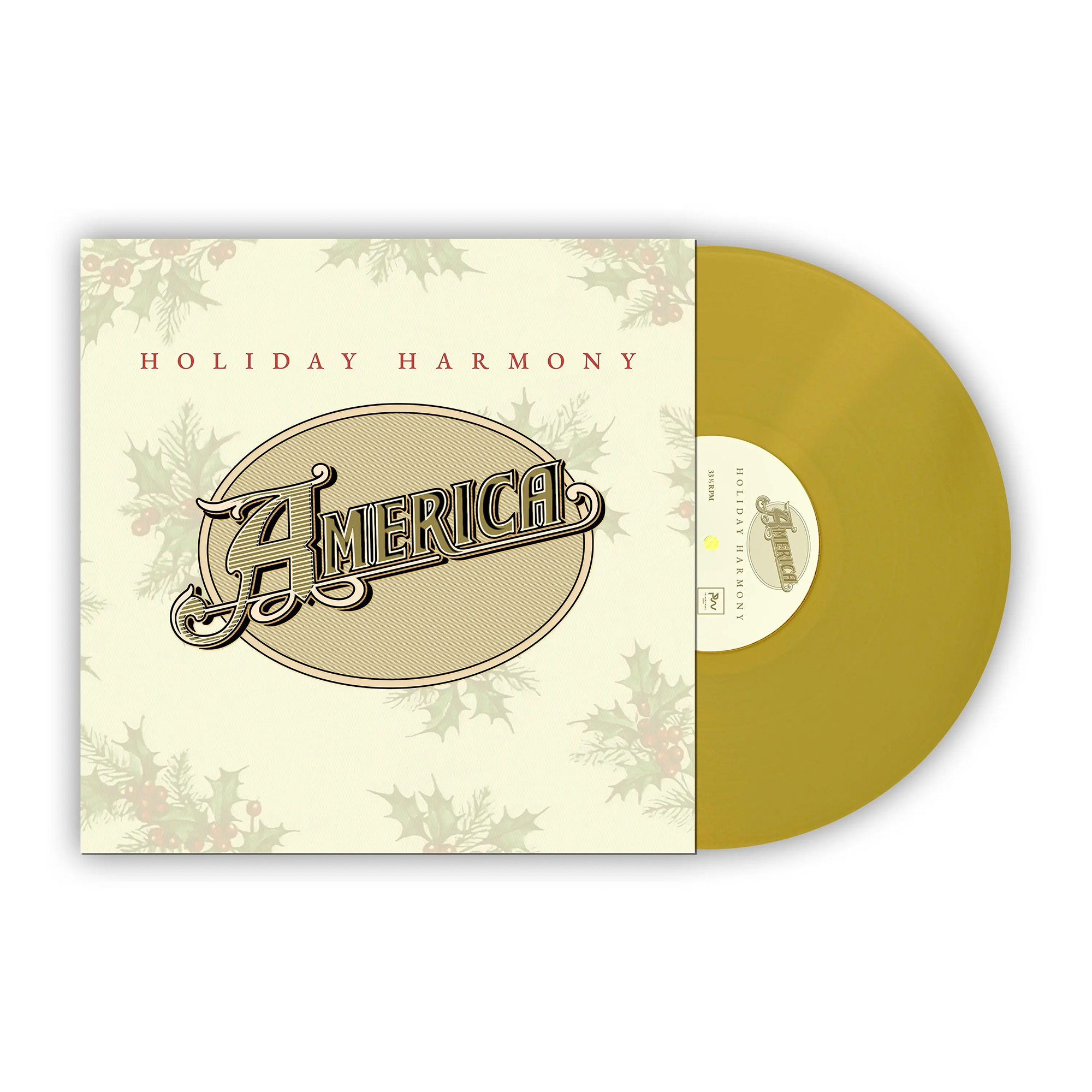 America - Holiday Harmony: Gold Vinyl LP