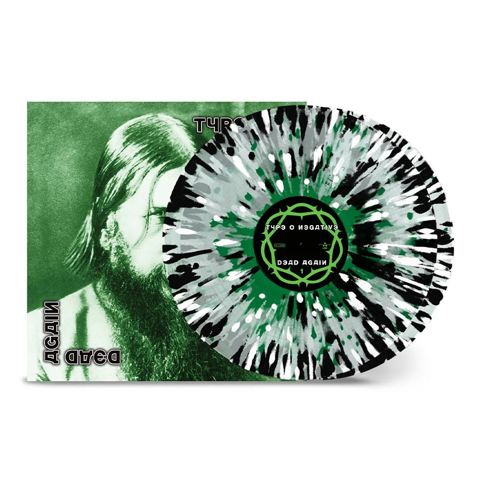 Type O Negative - Dead Again: Limited Clear, Green, White & Black Splatter Vinyl 2LP