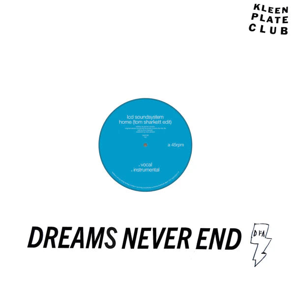 LCD Soundsystem - Home (Tom Sharkett Edit): 12" Vinyl