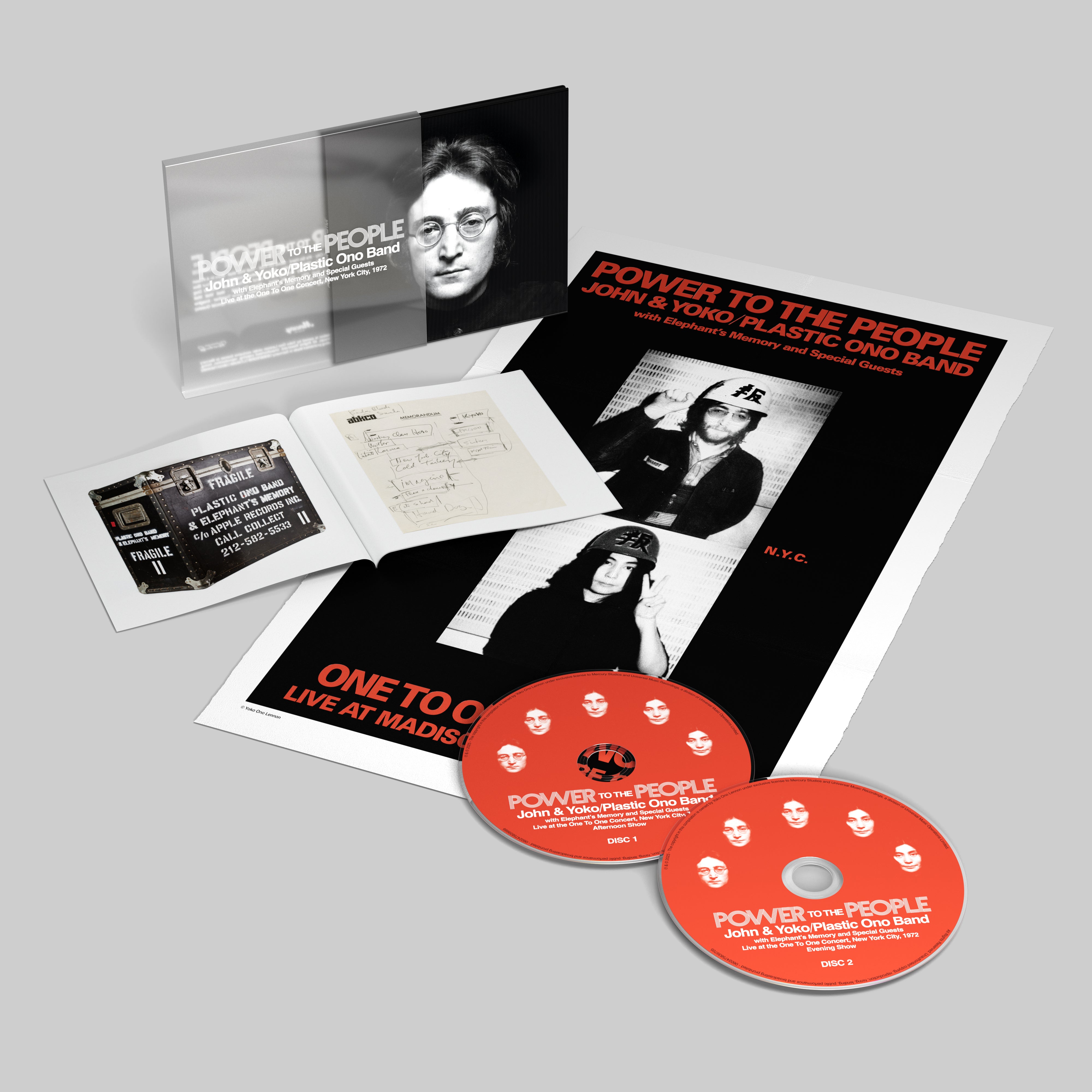 John & Yoko & Plastic Ono Elephant's Memory Band - Power To The