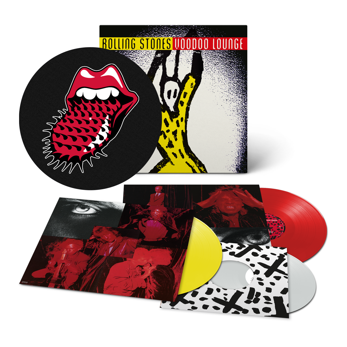 Voodoo Lounge (30th Anniversary): Red & Yellow Vinyl 2LP, Exclusive Bonus 10" + Reversible Slipmat