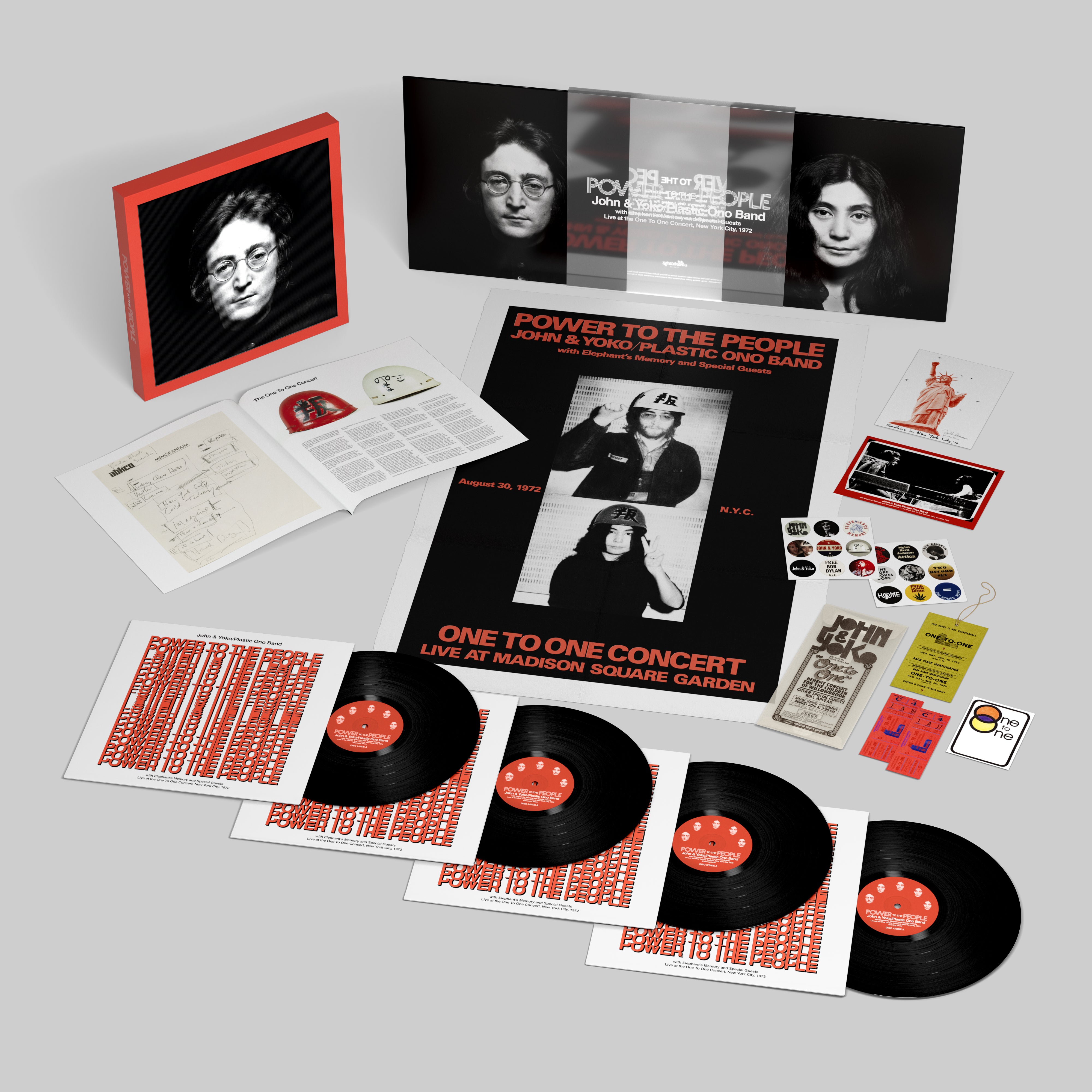 John Lennon & Yoko Ono - Power To The People 4LP - Recordstore