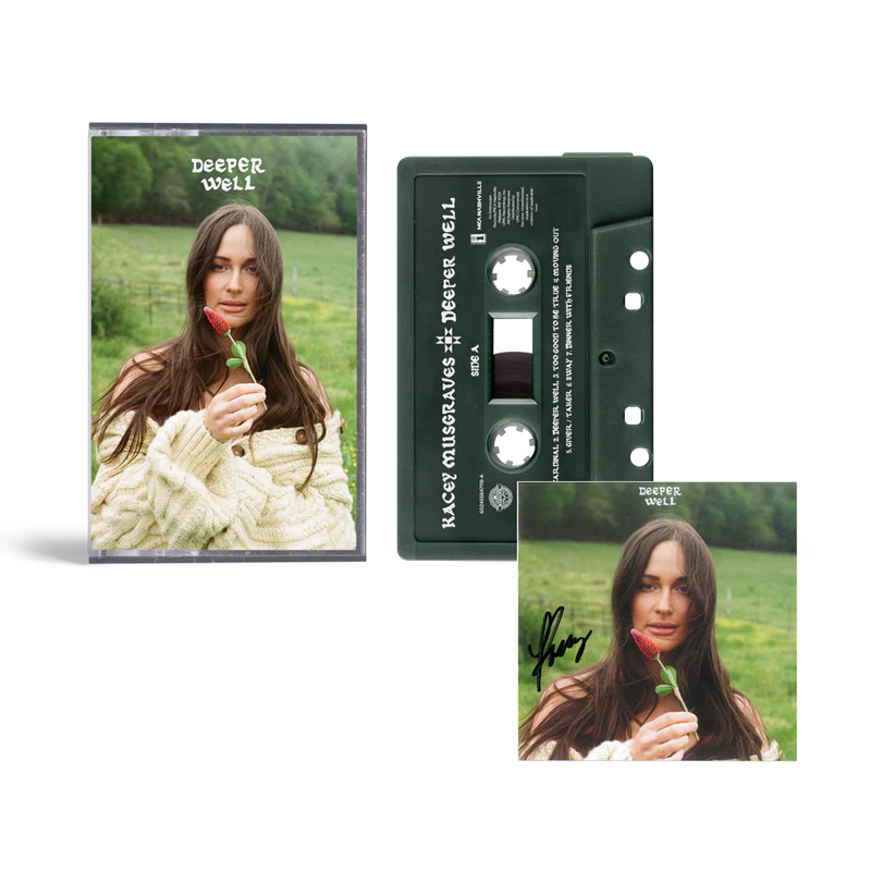 Deeper Well: Green Cassette + Signed Art Crd