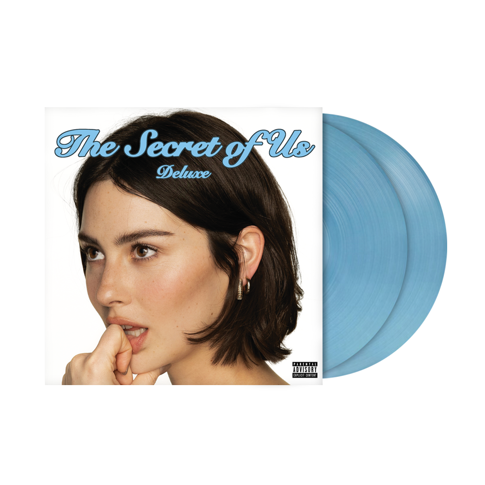 グレイシー・エイブラムス Gracie Abrams - The Secret of Us Deluxe Transparent Blue Vinyl