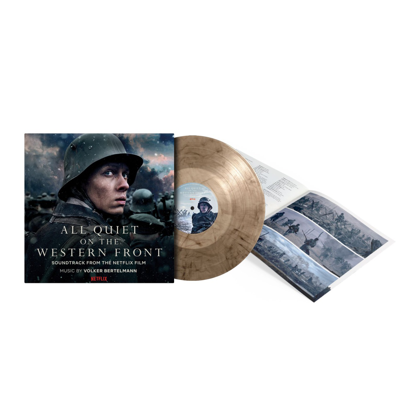 Volker Bertelmann - All Quiet On The Western Front: Limited Edition Smoke Colour Vinyl LP