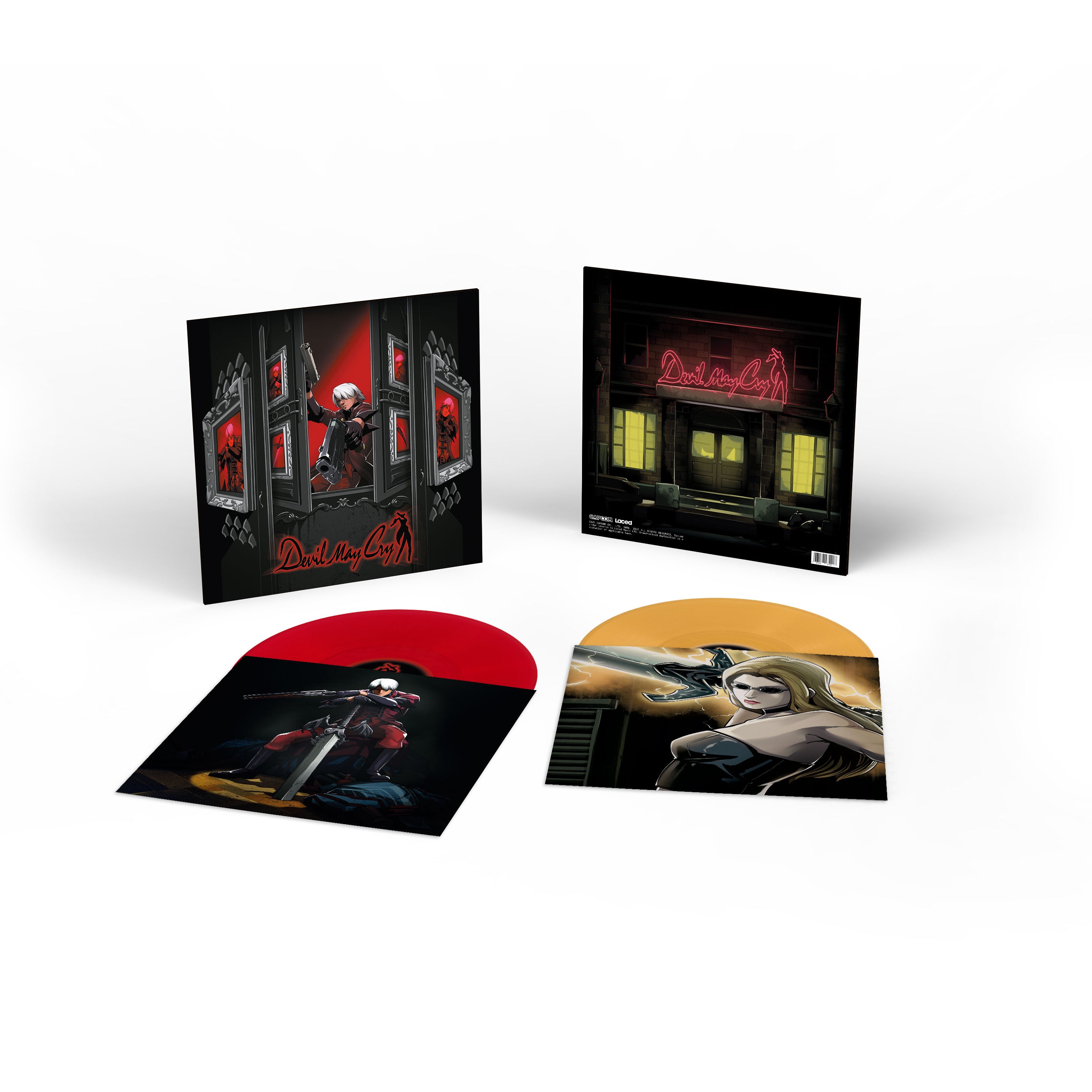 Capcom Sound Team - Devil May Cry (Original Soundtrack): Limited Red + Ochre Vinyl 2LP