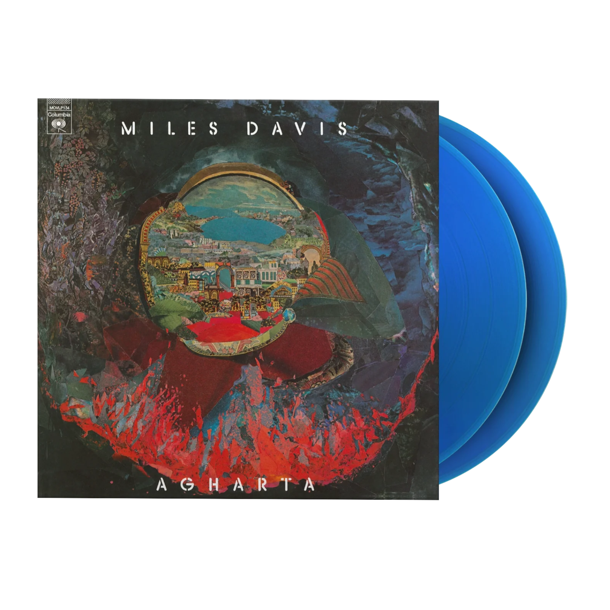 Miles Davis - Agharta: Translucent Blue Vinyl 2LP