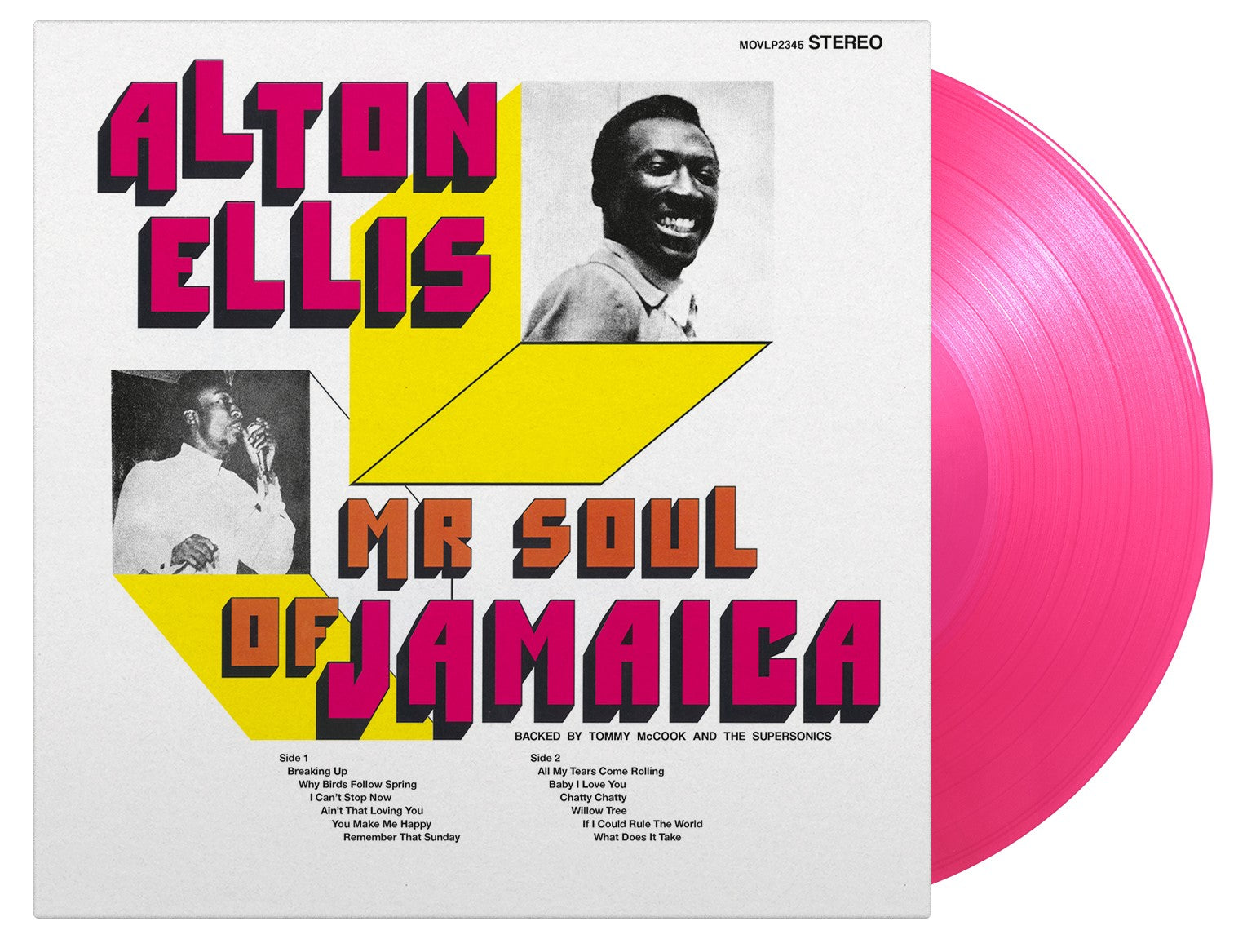 Alton Ellis - Mr Soul Of Jamaica: Limited Magenta Vinyl LP