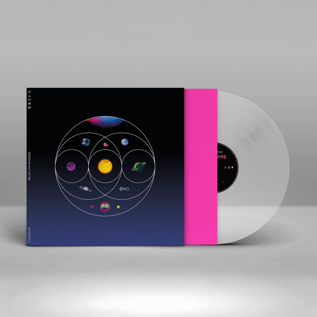 Coldplay - Music of the Spheres: Clear Eco-Vinyl LP