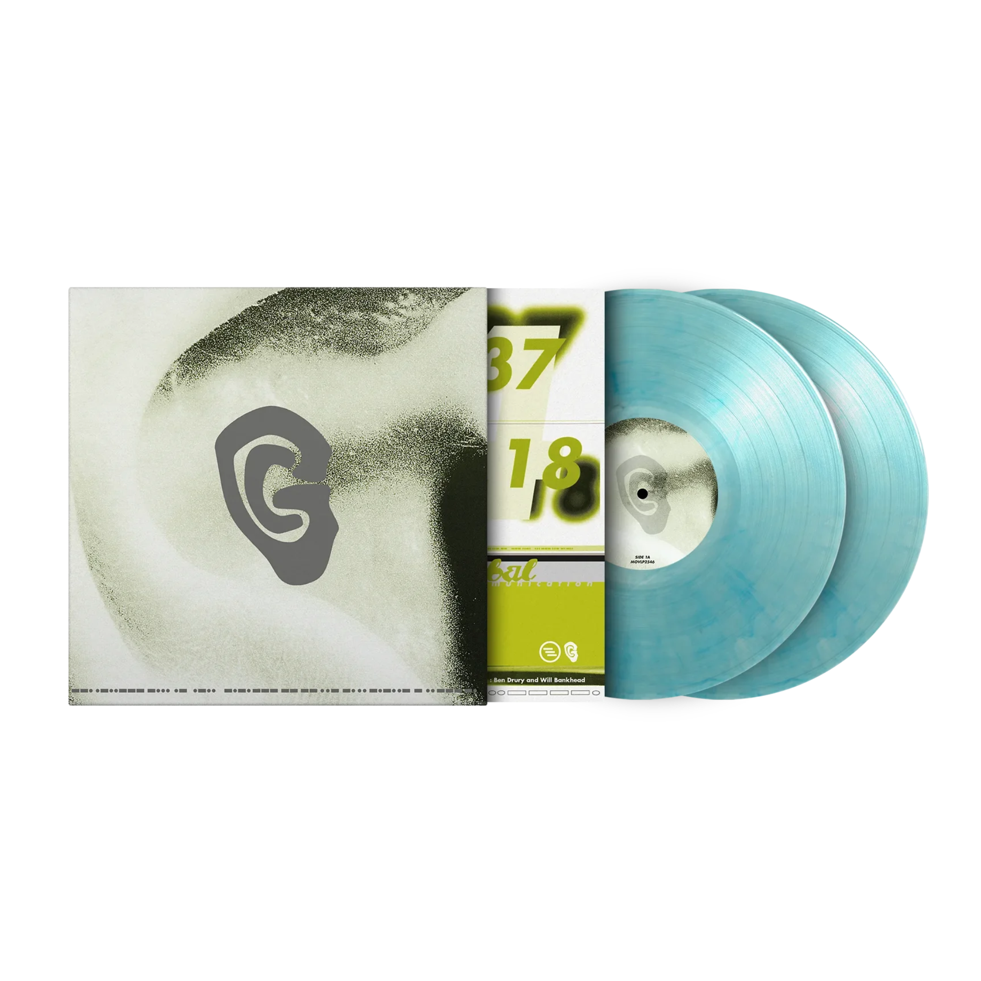Global Communication - 76:14: Limited Crystal Clear Translucent Green 2LP