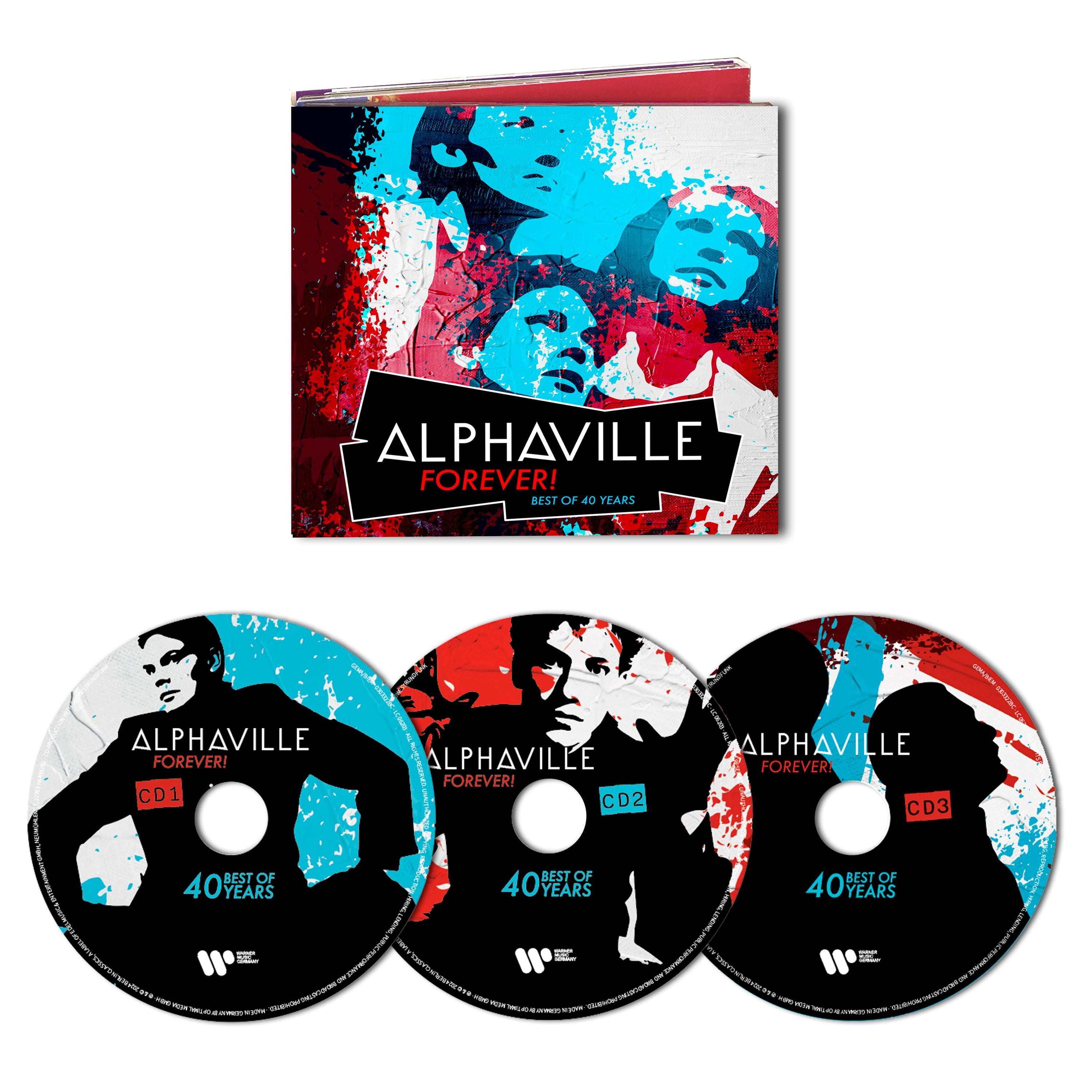 Alphaville - Alphaville - Forever! Best of 40 Years: 3CD - Recordstore