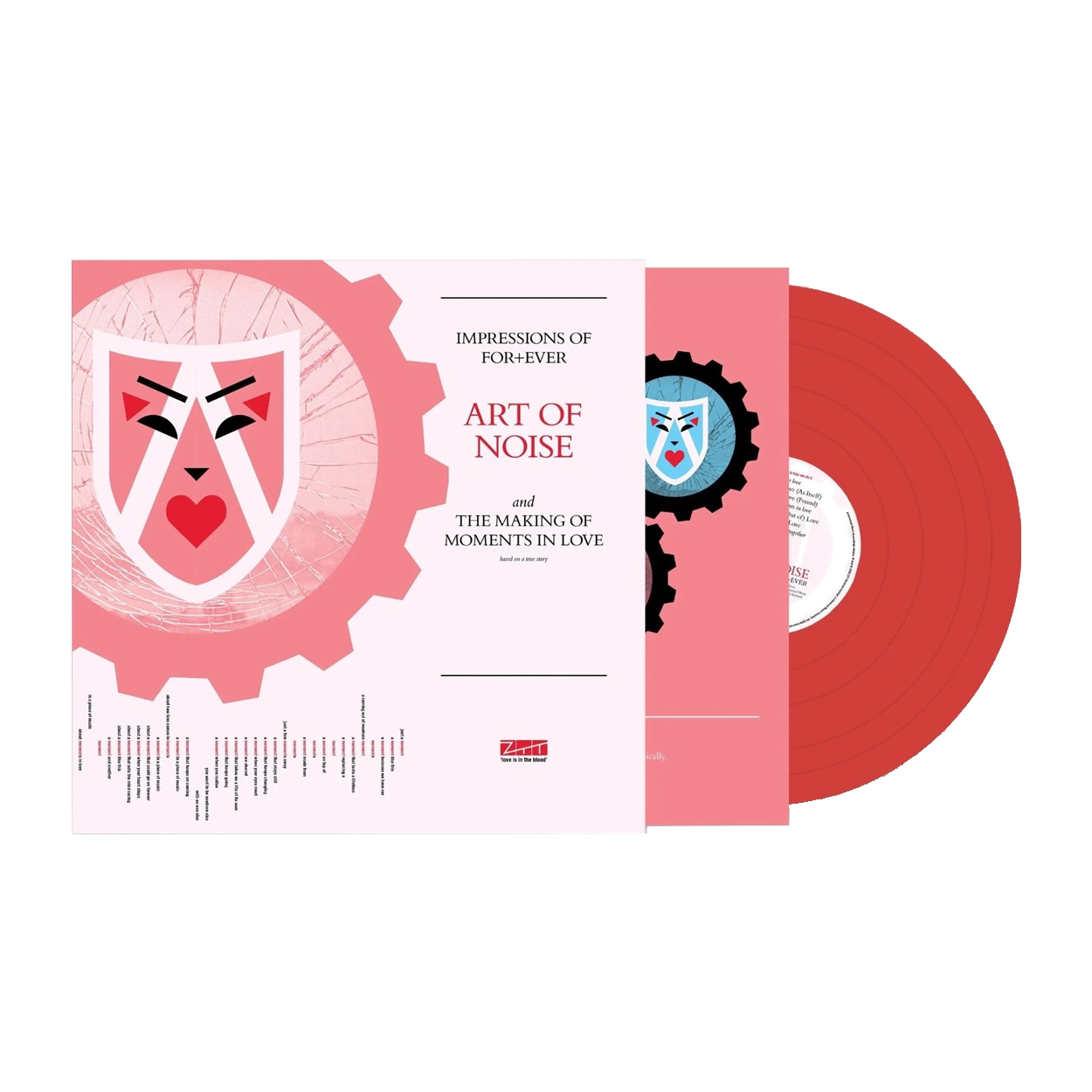 The Art of Noise - Impressions Of Forever — Art Of Noise; In The Studio With Moments In Love (RSD25): Red Vinyl LP