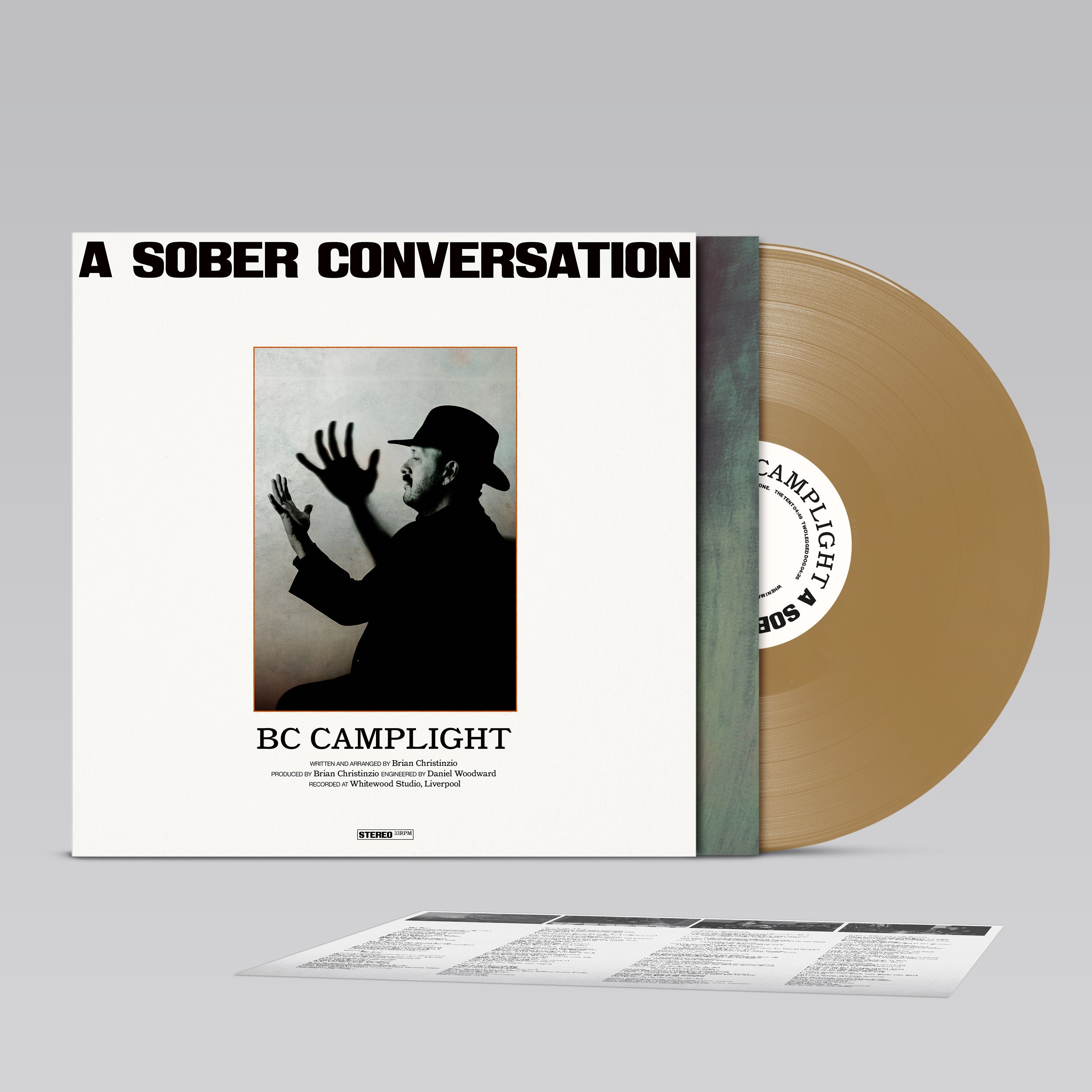 A Sober Conversation: Limited Gold Vinyl LP & Signed Print