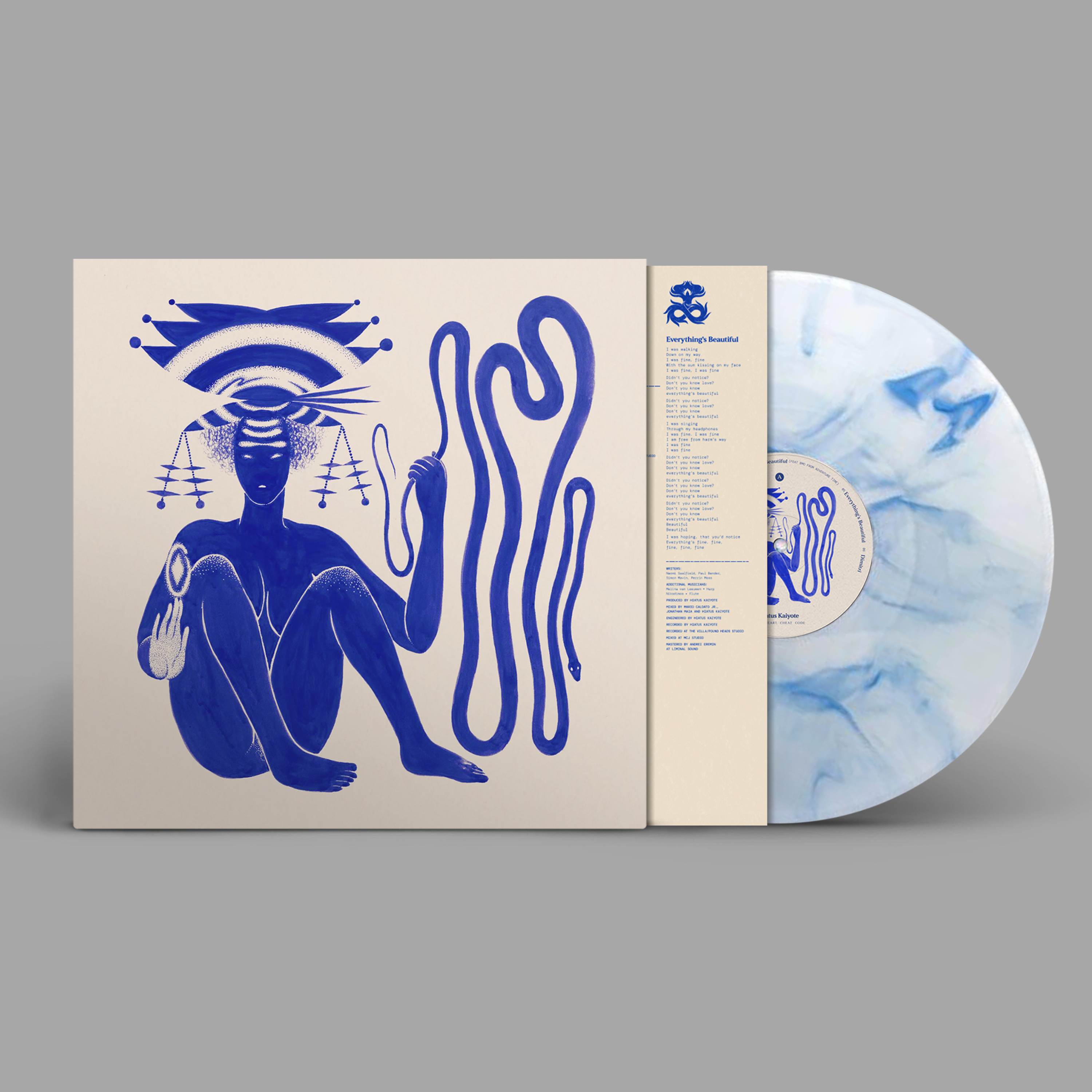 Hiatus Kaiyote - Love Heart Cheat Code: Limited Blue & White Marbled Vinyl LP
