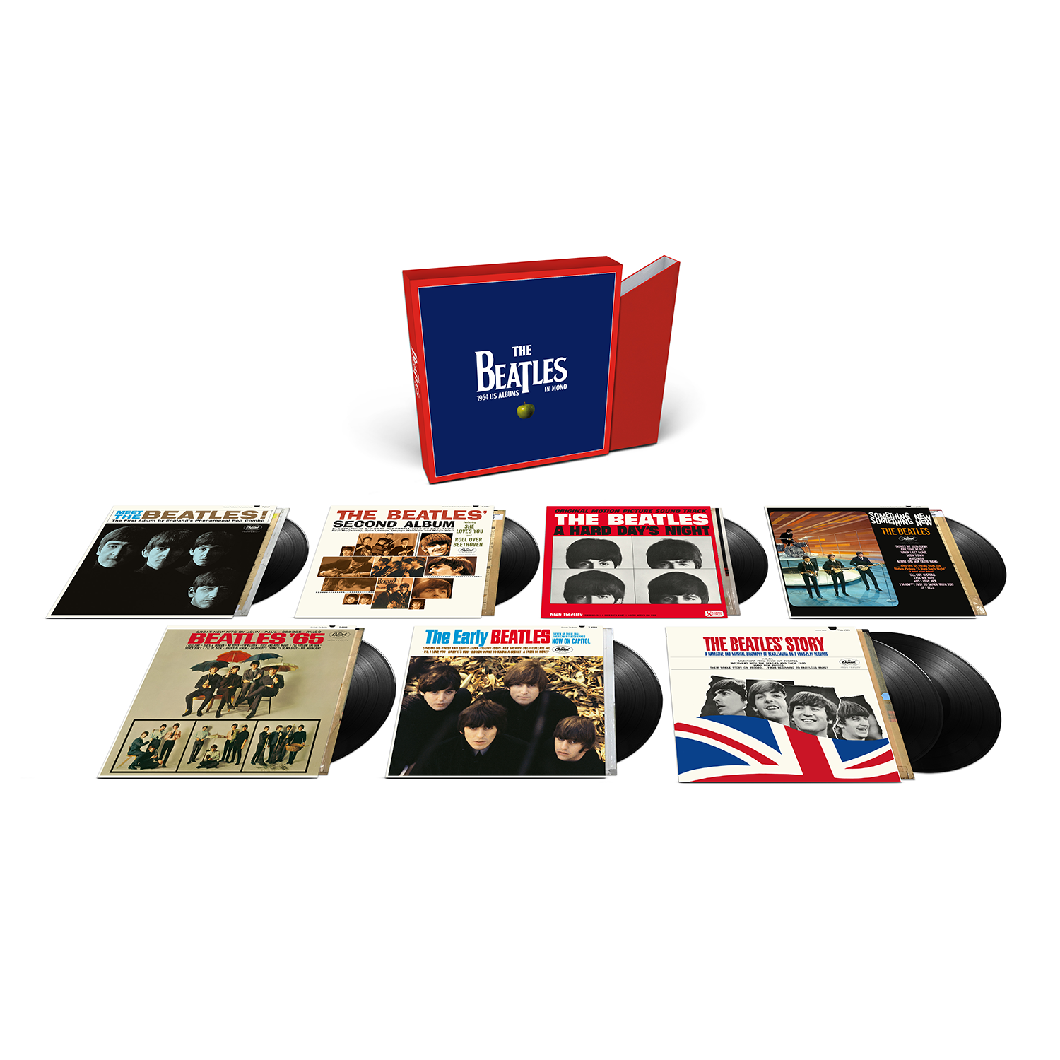 The Beatles - The Beatles - 1964 US Albums in Mono: Limited Vinyl 8LP  Boxset - Recordstore