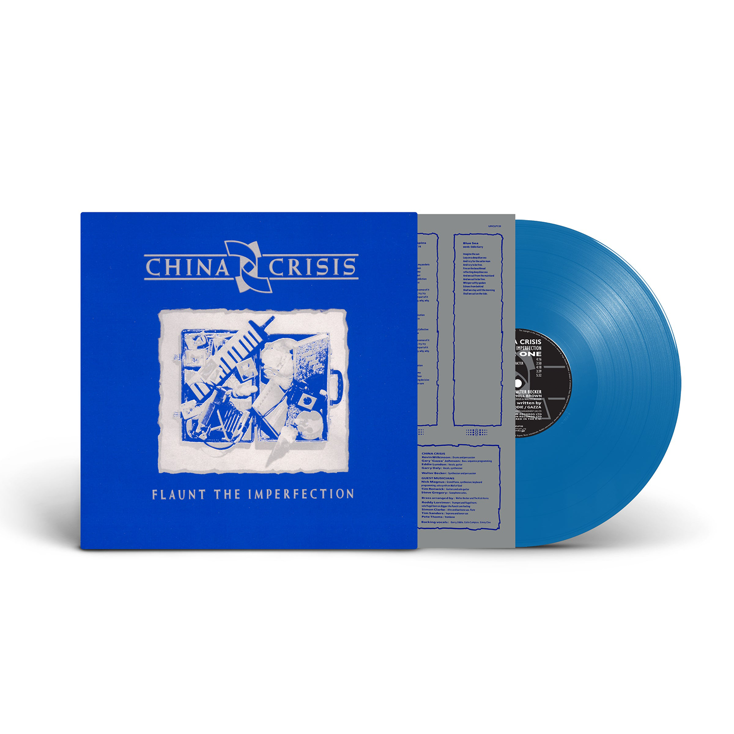 China Crisis - Flaunt The Imperfection: Blue Vinyl LP