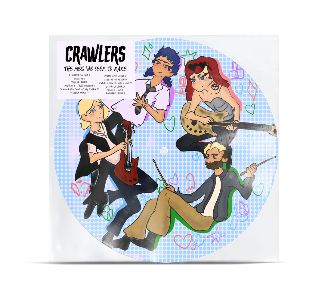 Crawlers - The Mess We Seem To Make: Exclusive Picture Disc Vinyl LP