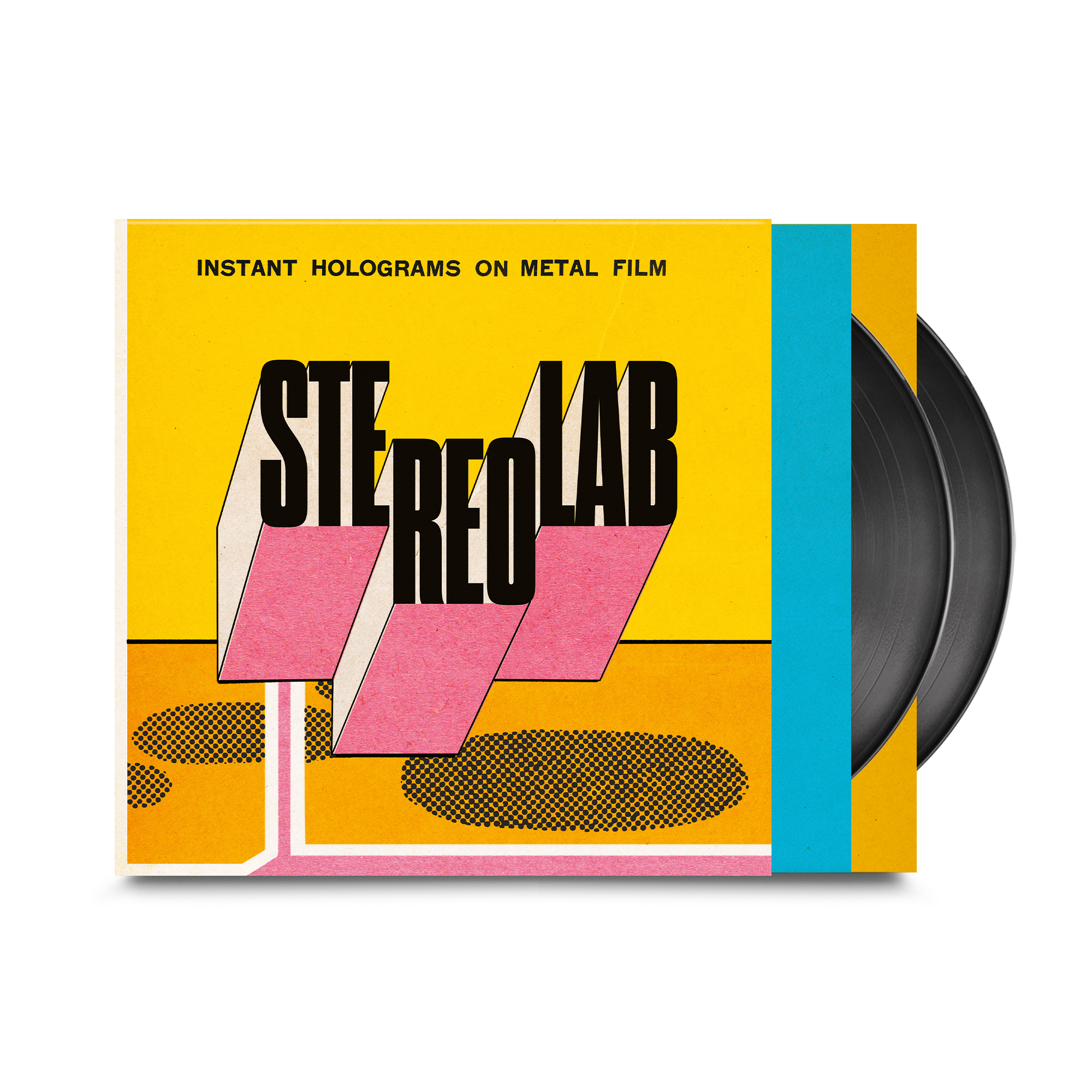 Stereolab - Instant Holograms On Metal Film: Black Vinyl 2LP