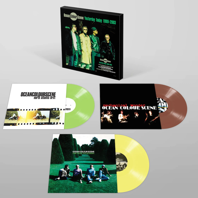 Ocean Colour Scene - Yesterday Today 1999 – 2003: Brown, Yellow + Green Vinyl 3LP
