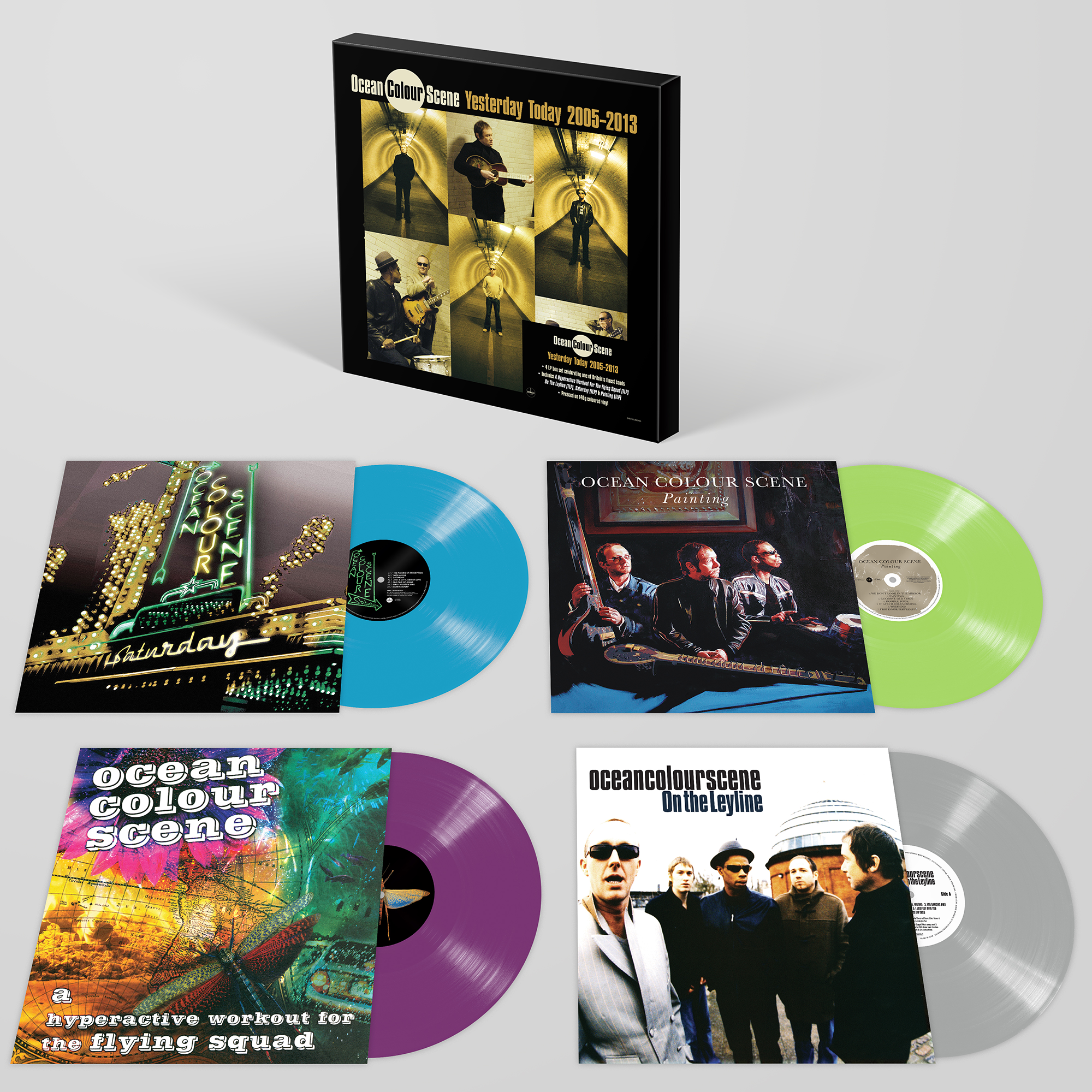 Ocean Colour Scene - Yesterday Today 2005 - 2013: 4LP Vinyl Box Set