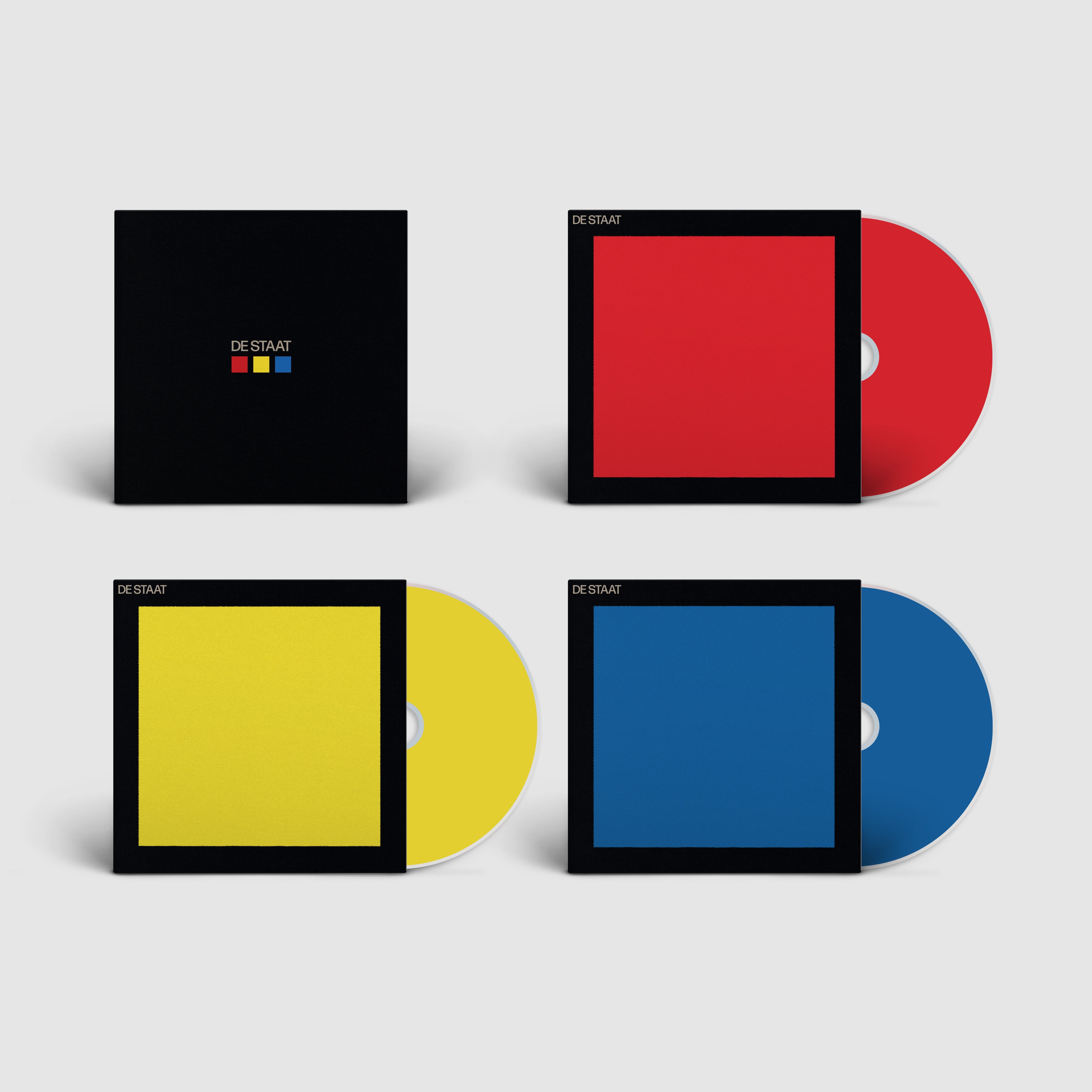 De Staat - red yellow blue: 3CD Box Set