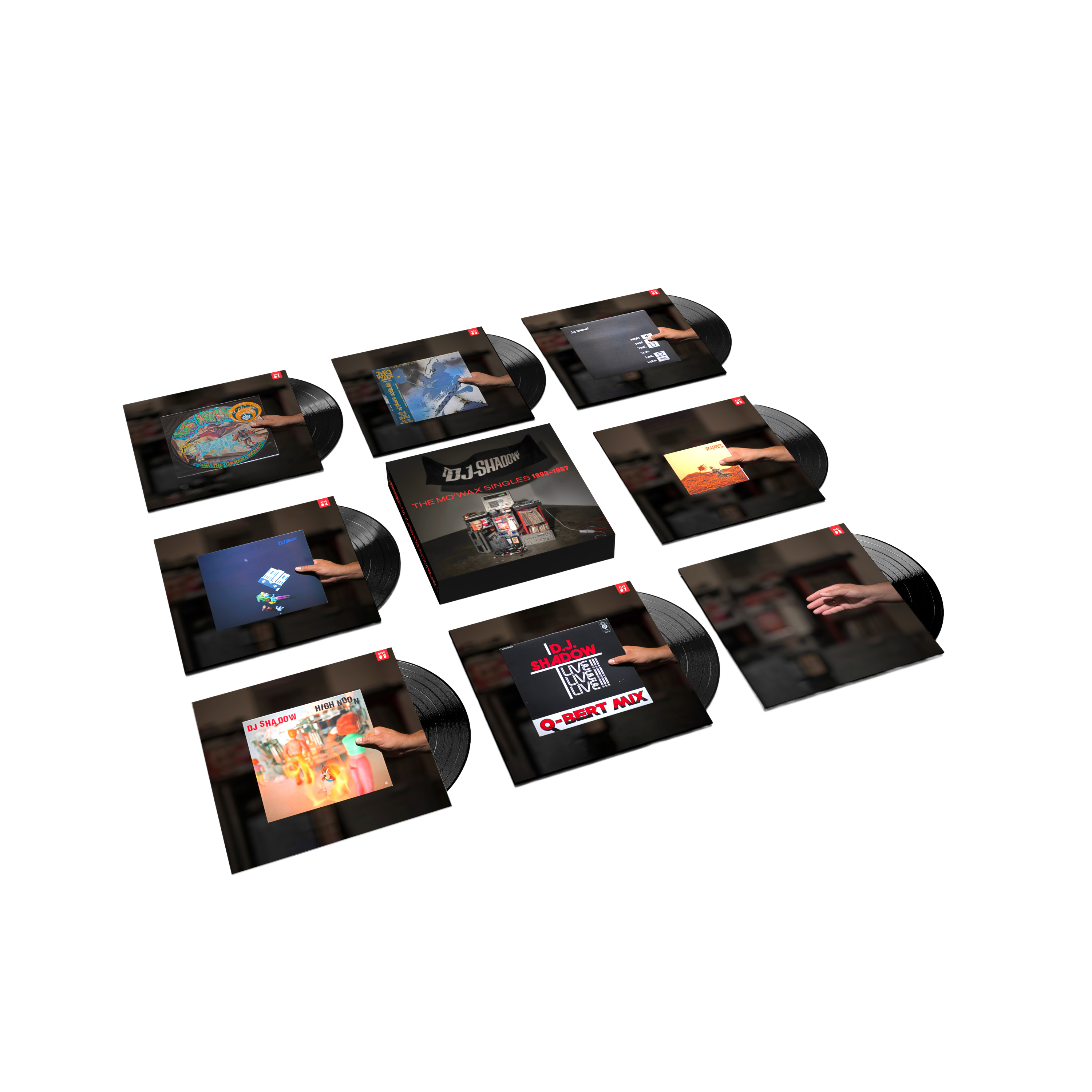 DJ Shadow - The Mo'Wax Singles 1993 -1997: 8LP Boxset - Recordstore