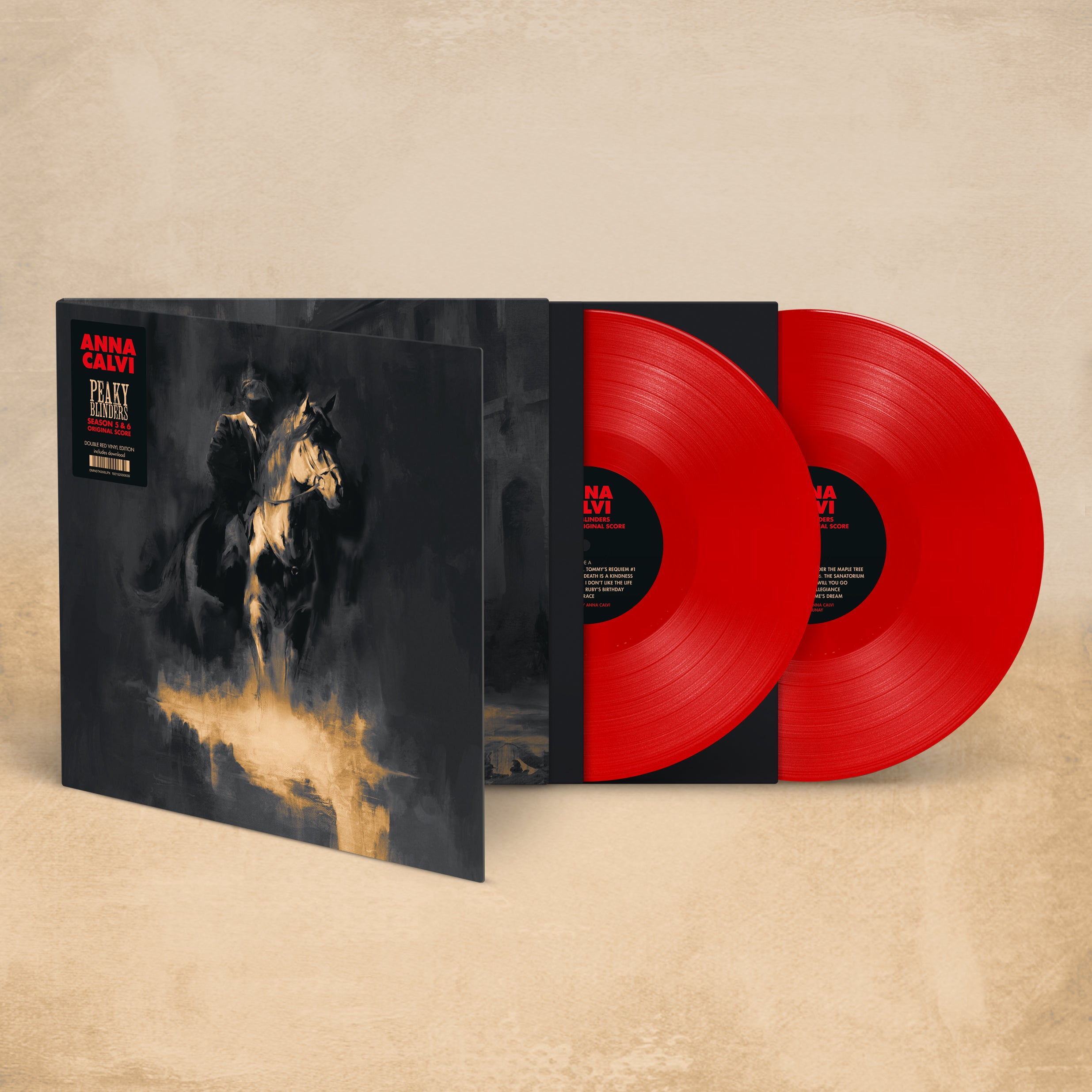 Anna Calvi - Peaky Blinders - Season 5 & 6 (Original Score): Limited Red Vinyl 2LP